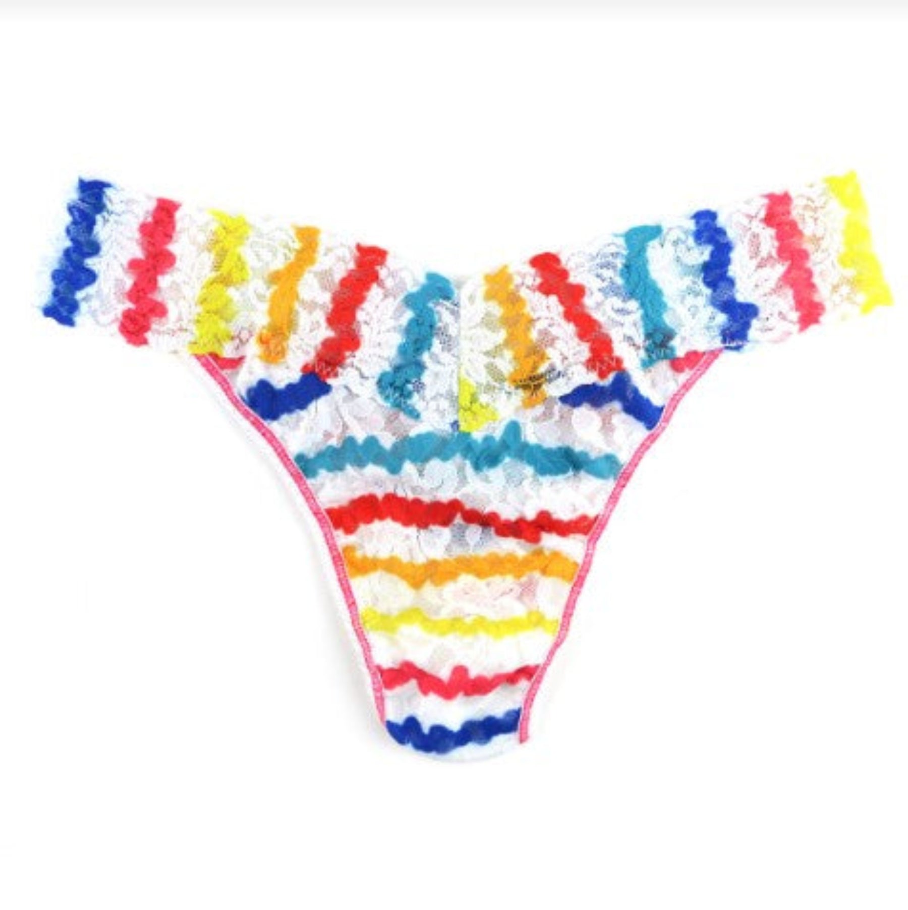 Hanky Panky Signature Lace Original Rise Thong 4811P - Wavy