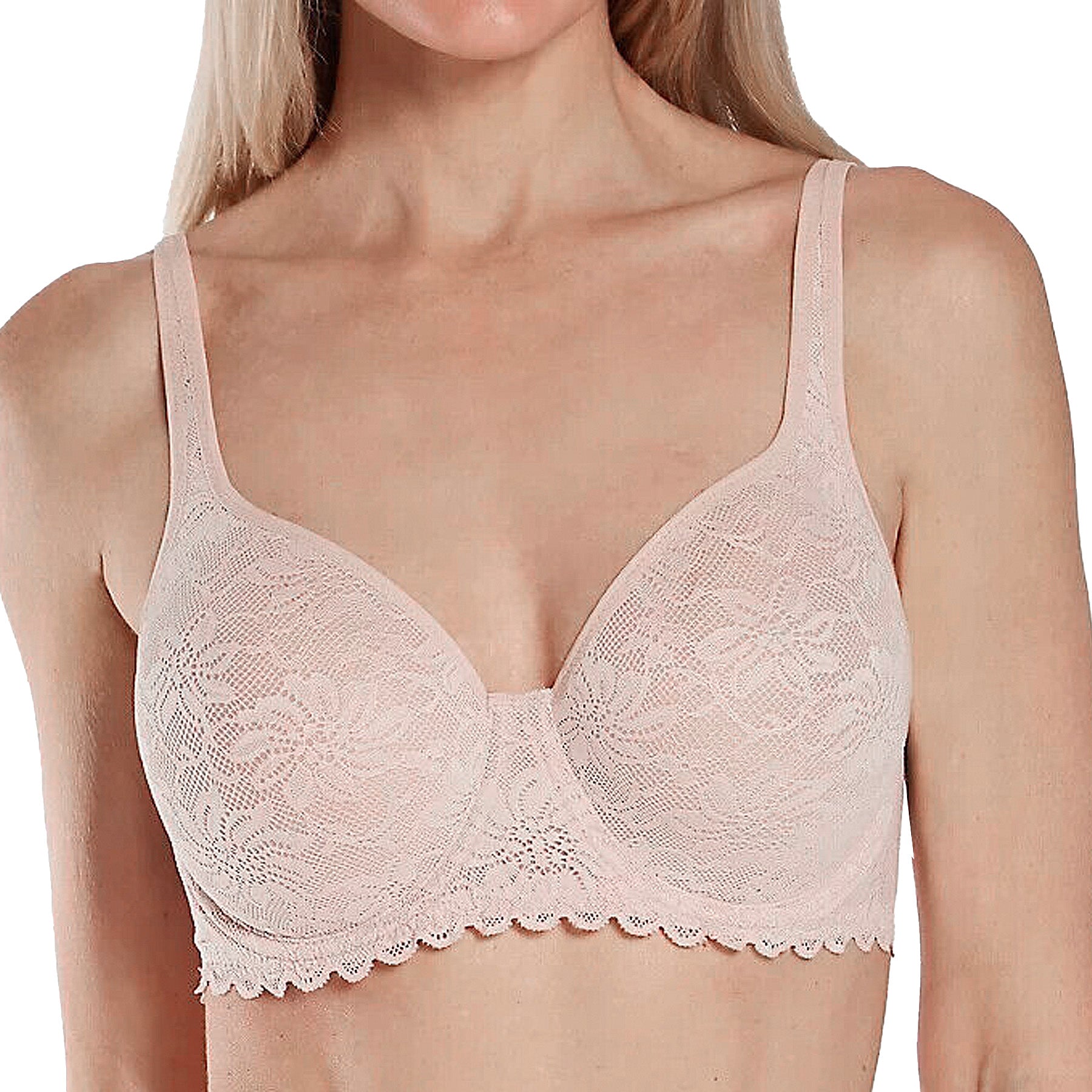 Wacoal Soft Sense Underwire Bra 851334 Black Front