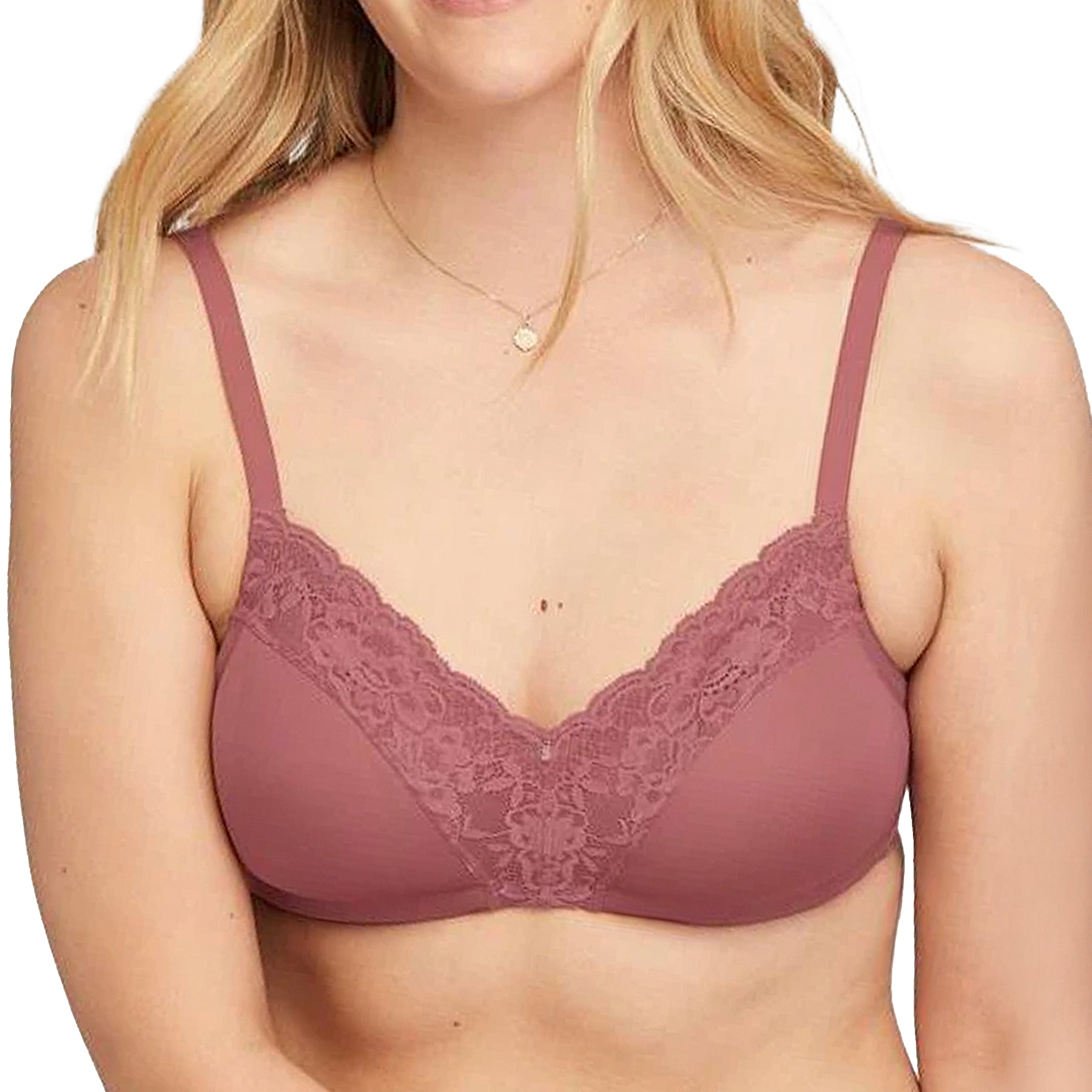 Montelle Wire-Free Dream Bra 9326 - Mesa Rose