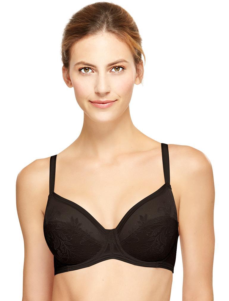 Wacoal Net Effect Underwire Bra 851340 - Black