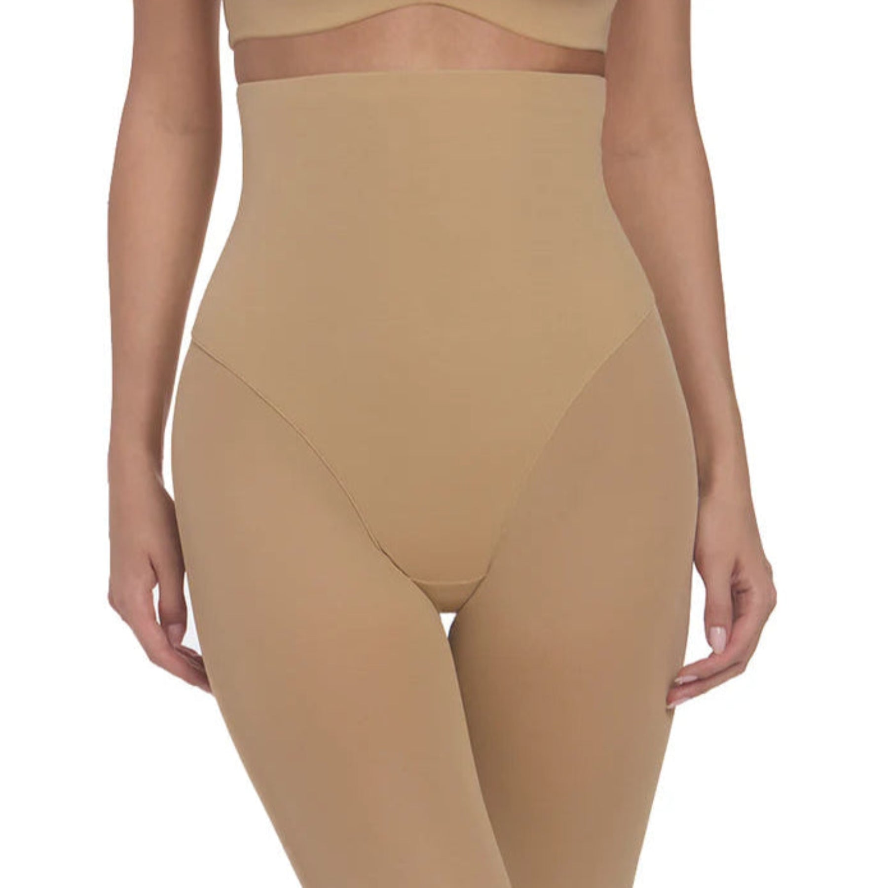 Melanie Firm Control High Waist Thigh 104 - Mocha