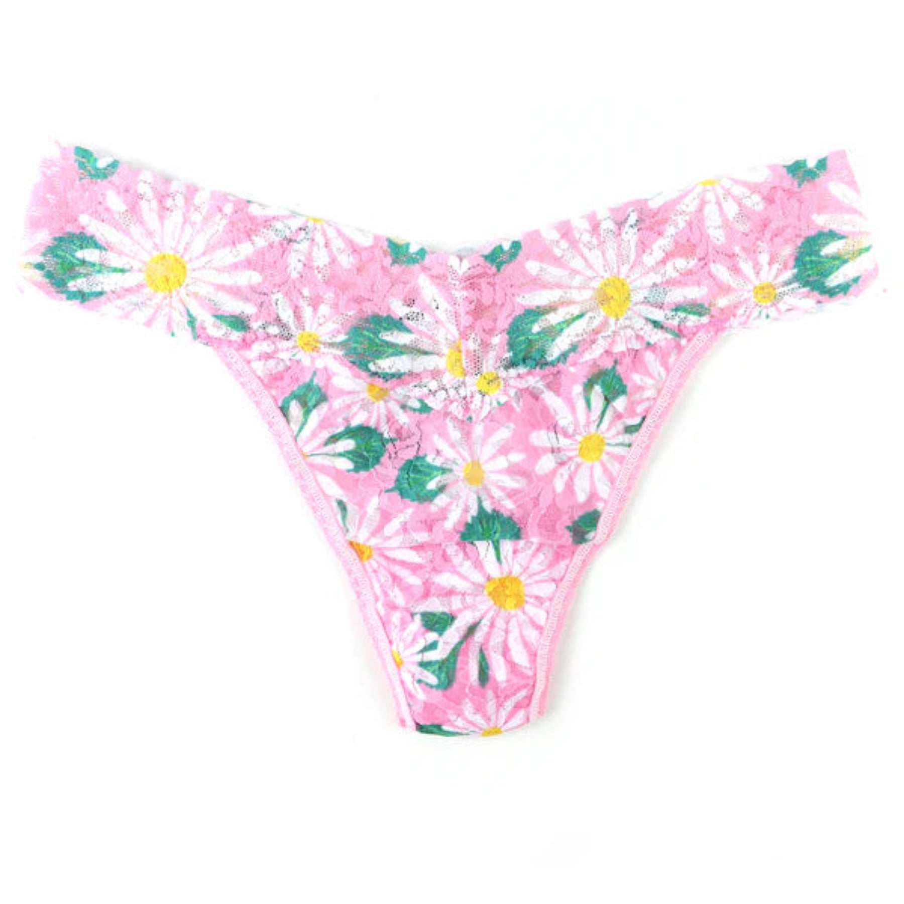 Printed Signature Lace Original Rise Thong PR4811 - Hello Spring