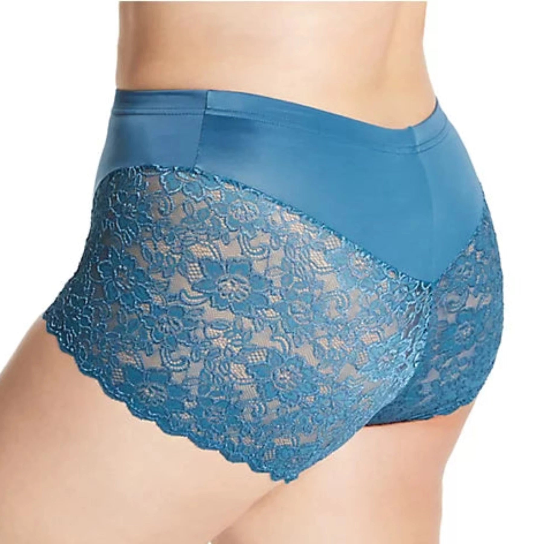 Cheeky Stretch Lace Panty 3311 - Teal