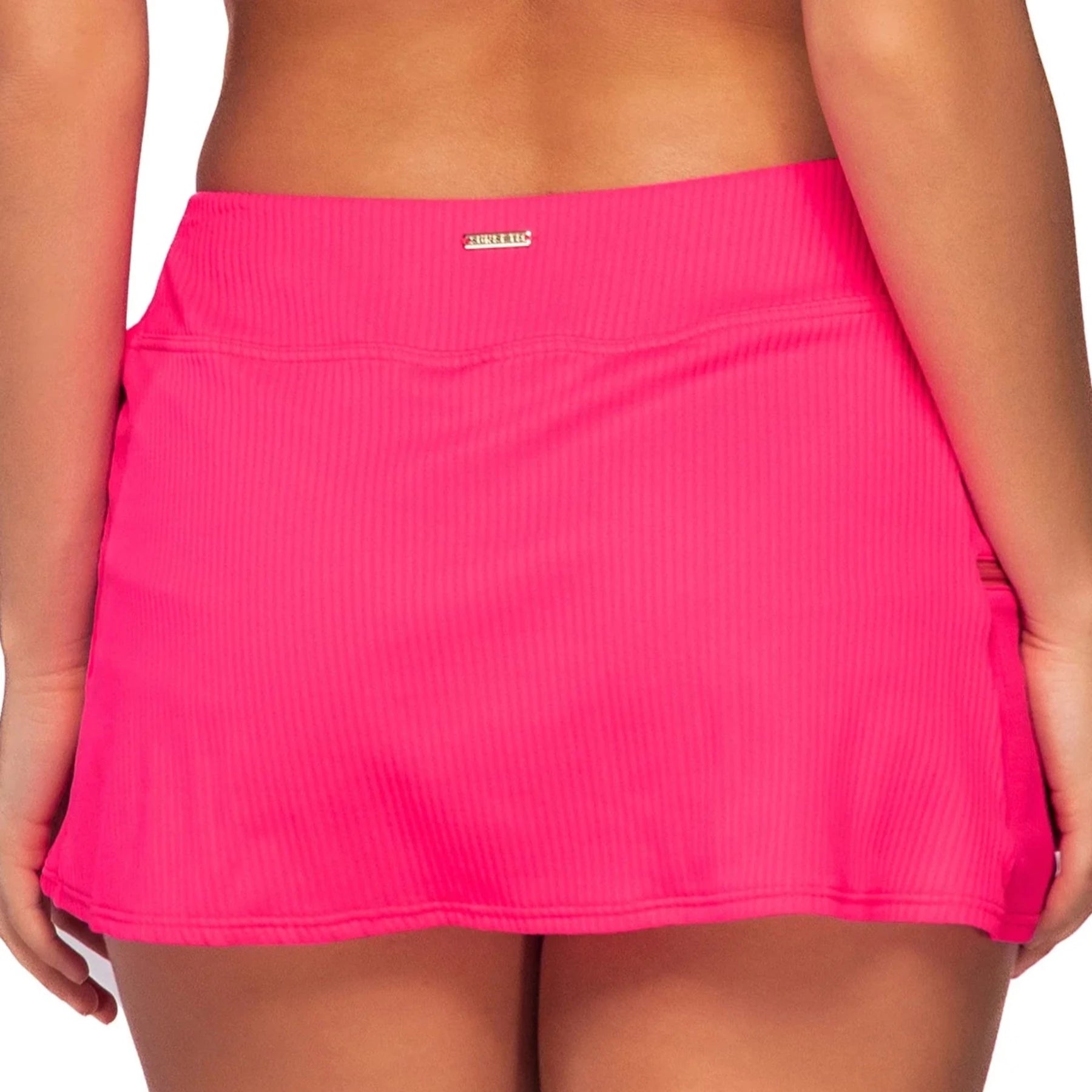 Sporty Swim Skirt 40B - Neon Pink