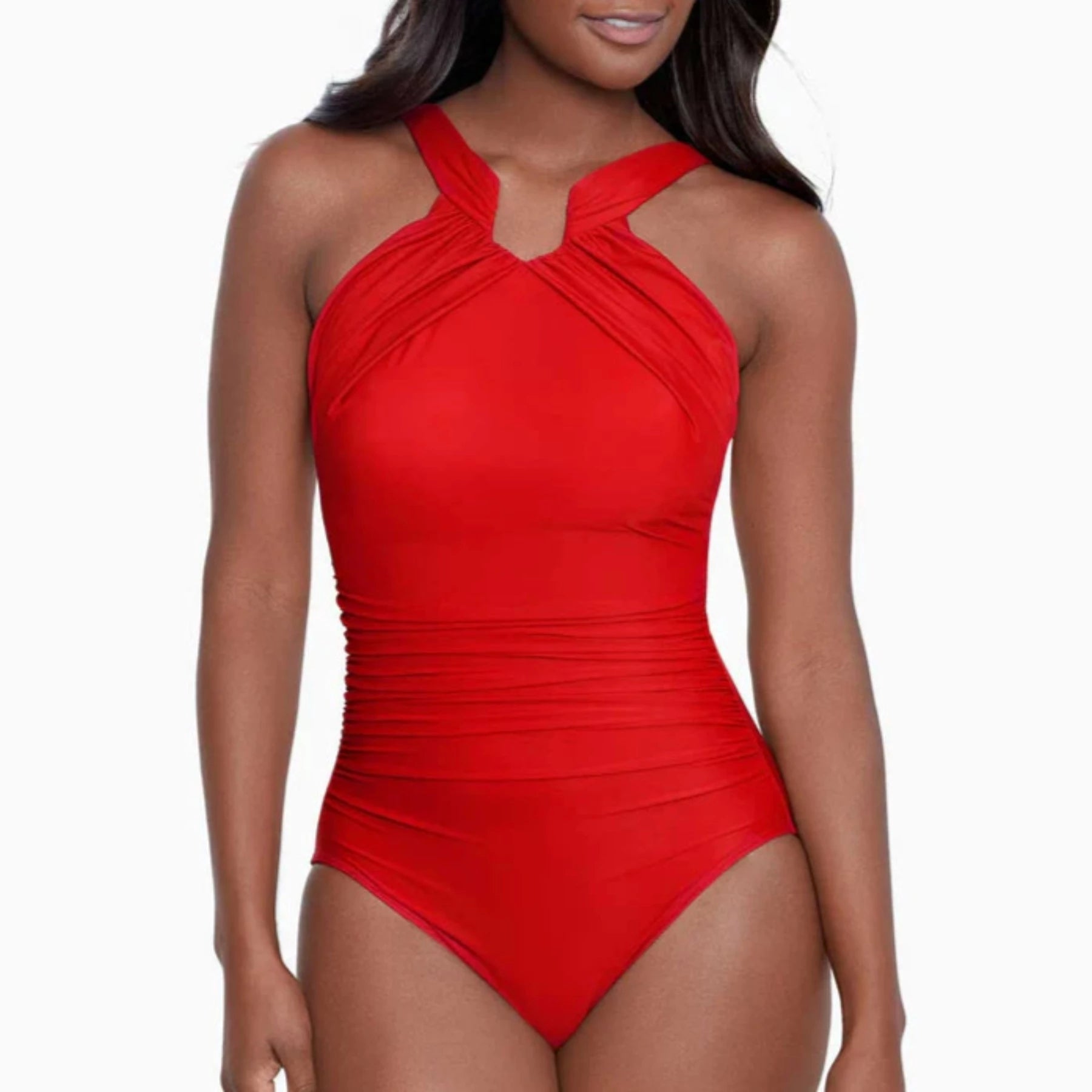 Rock Solid Aphrodite One Piece Swimsuit 6523079 - Cayenne
