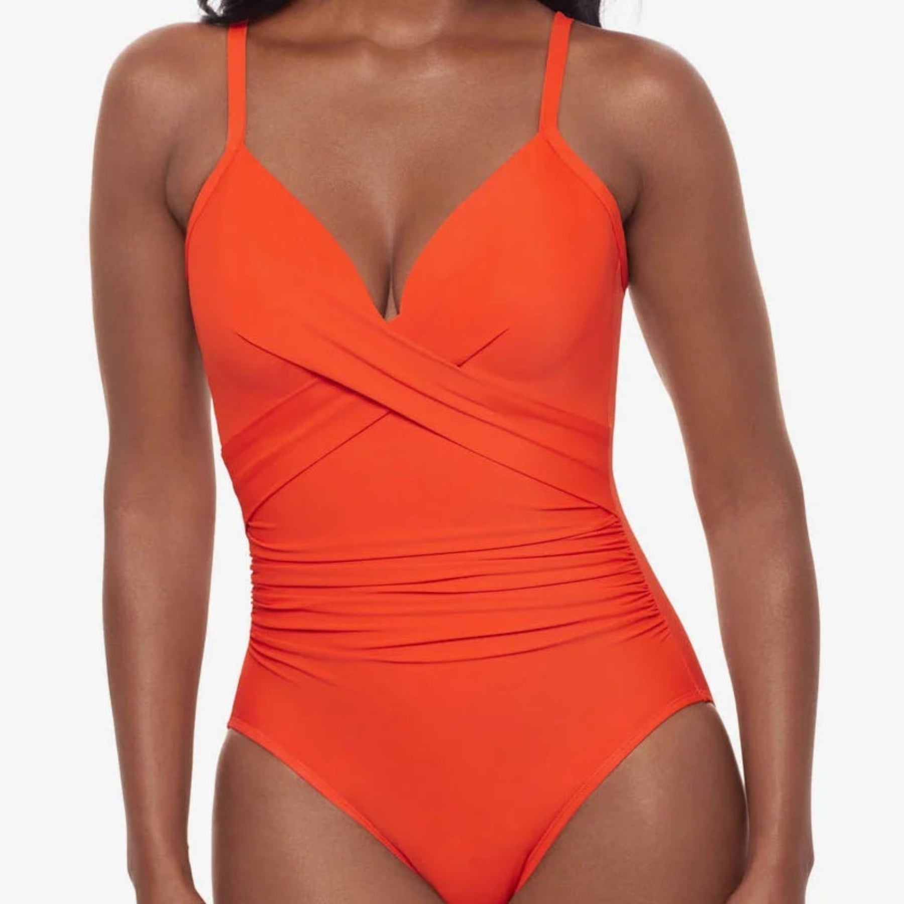 Miraclesuit Rock Solid Captivate One-Piece Swimsuit 6530050 - Arancio