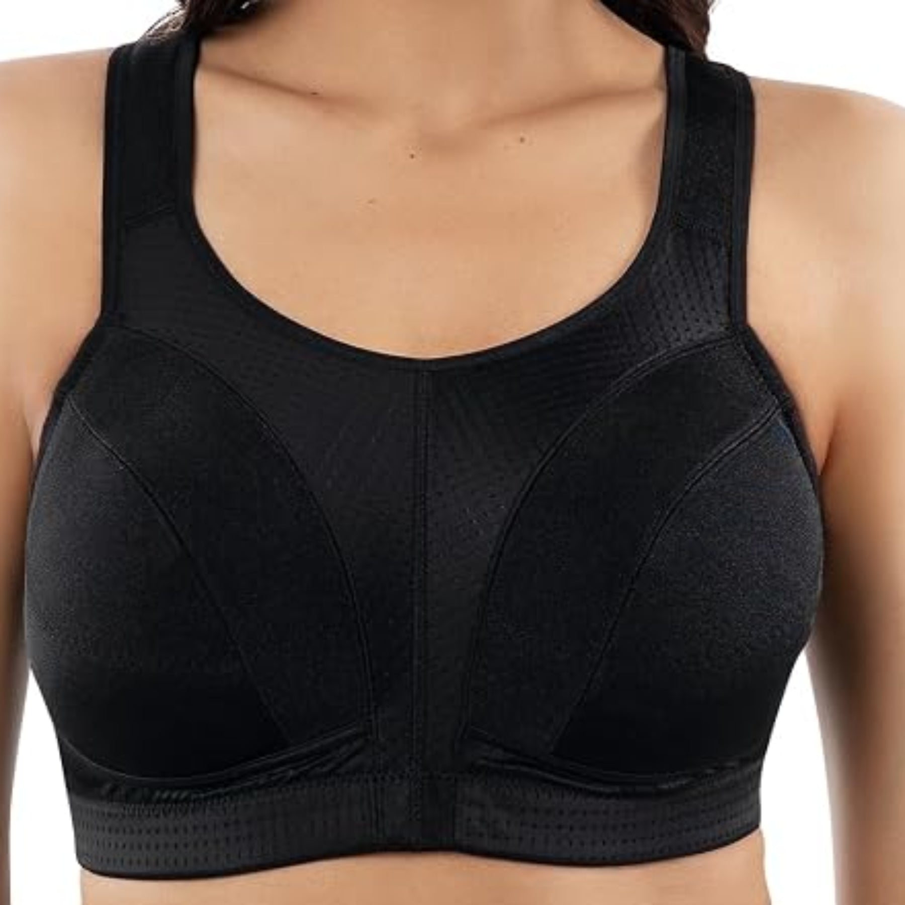 Parfait Active Wirefree Sports Bra P62121 - Black