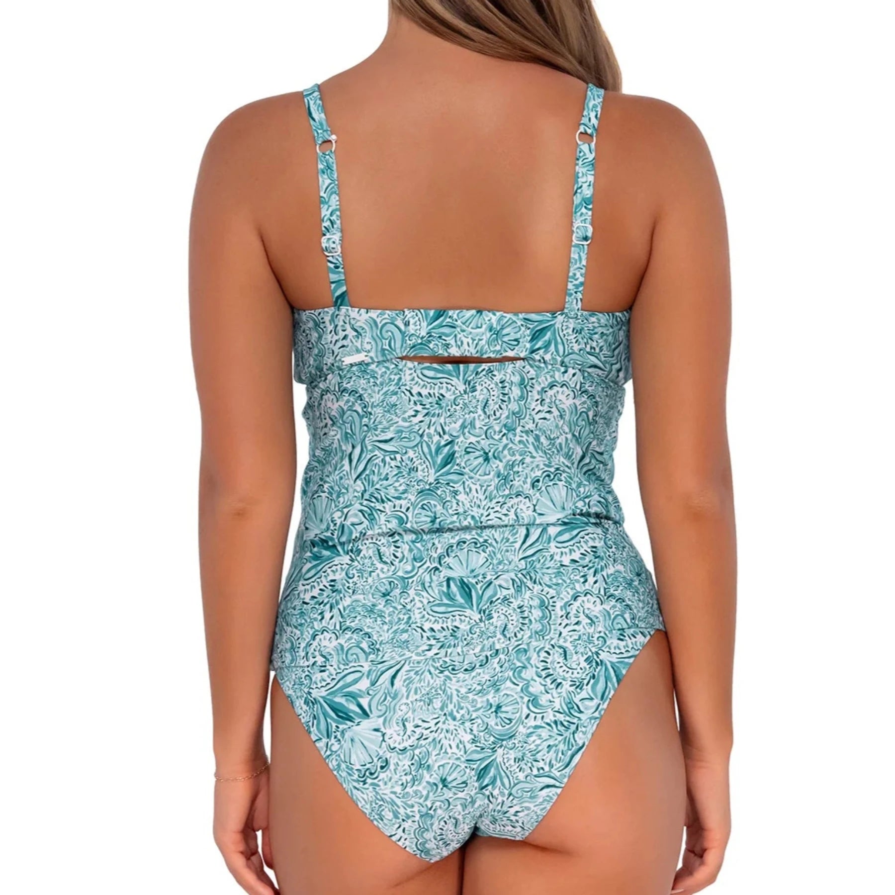 Zuri V-Wire Tankini Top 757EFGH - By The Sea