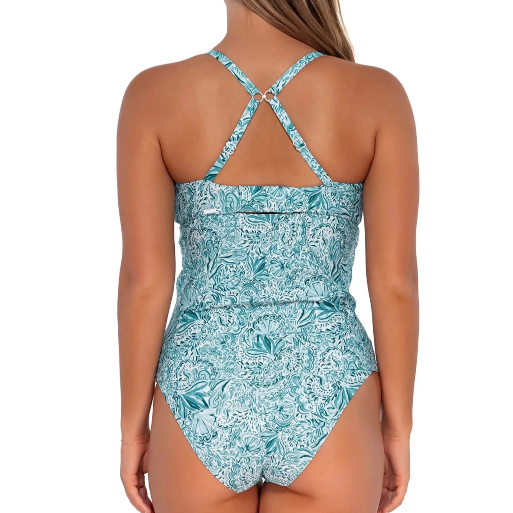 Zuri V-Wire Tankini Top 757EFGH - By The Sea