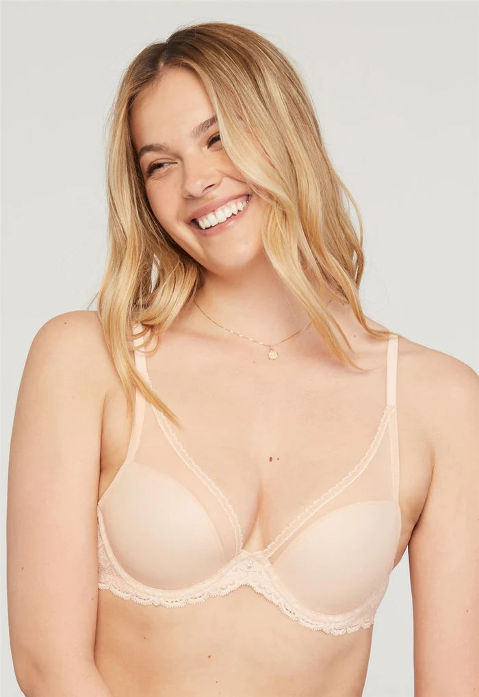 Montelle Mystique Plunge Bra 9314- Champagne