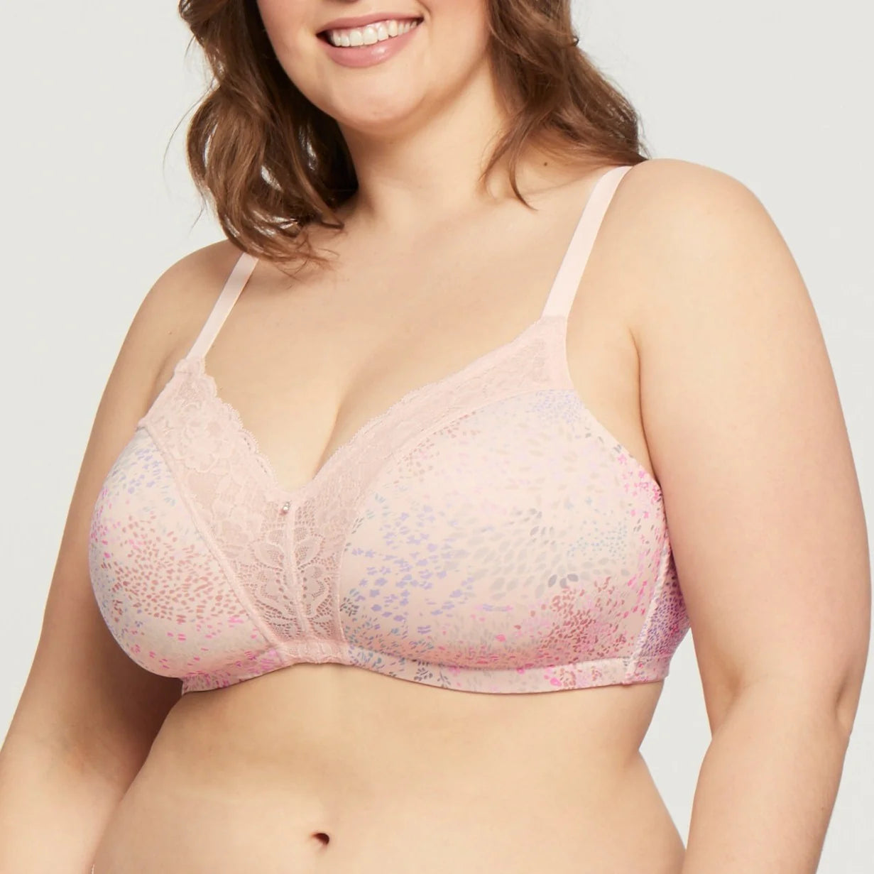 Montelle Wire-Free Dream Bra 9326 - Flower Field