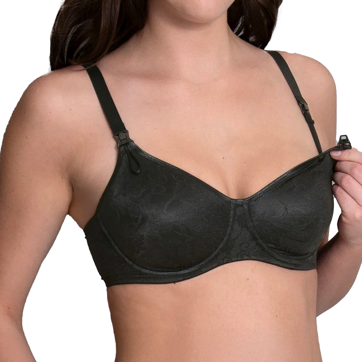 Anita Underwire Nursing Bra 5035 Black Front