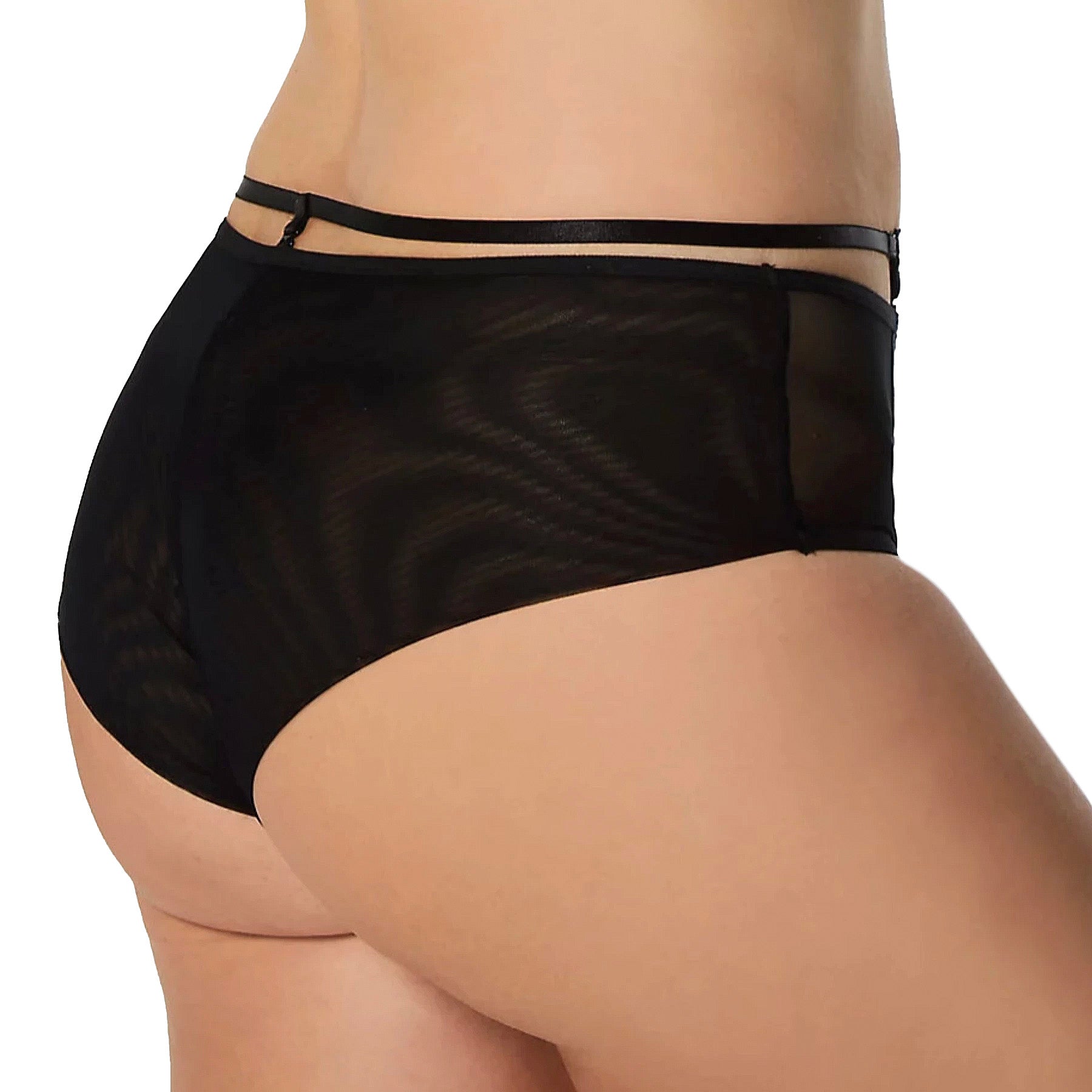 Fit Fully Yours Alexa Bikini Panty U2152 Black Back