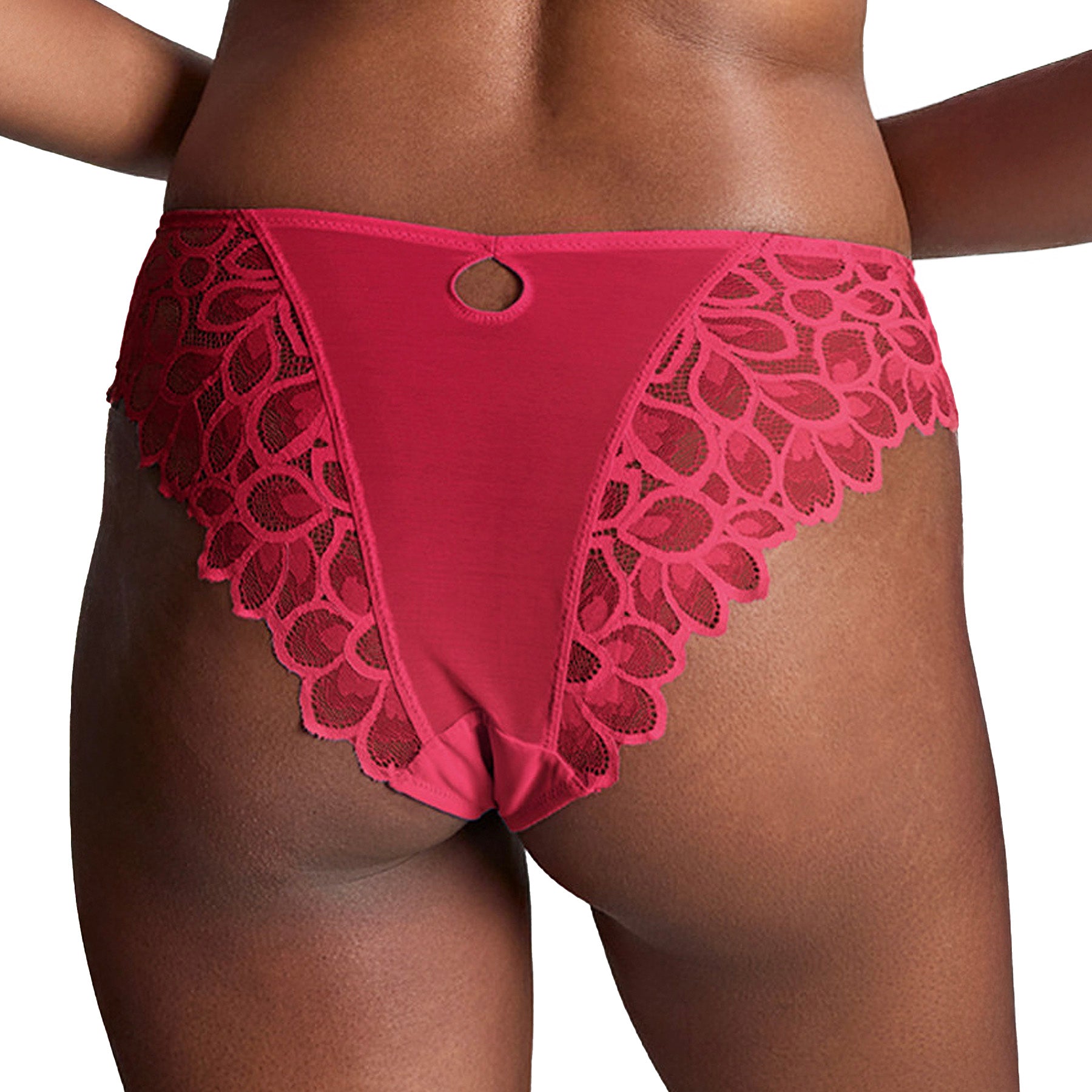 Panache Allure Deep Brief 10764 - Raspberry