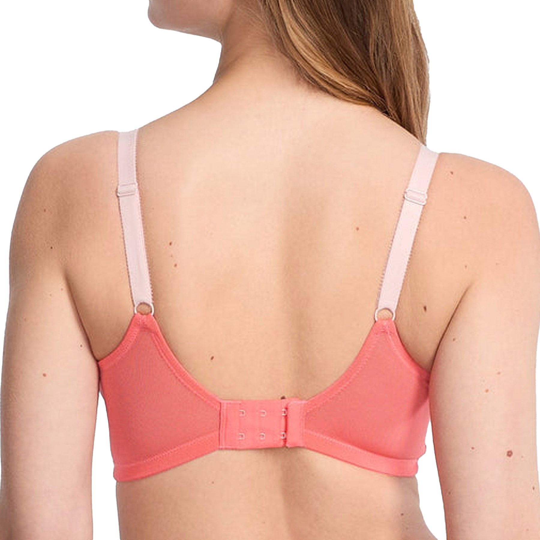 Panache Allure Full Cup Bra 10765 Coral Back