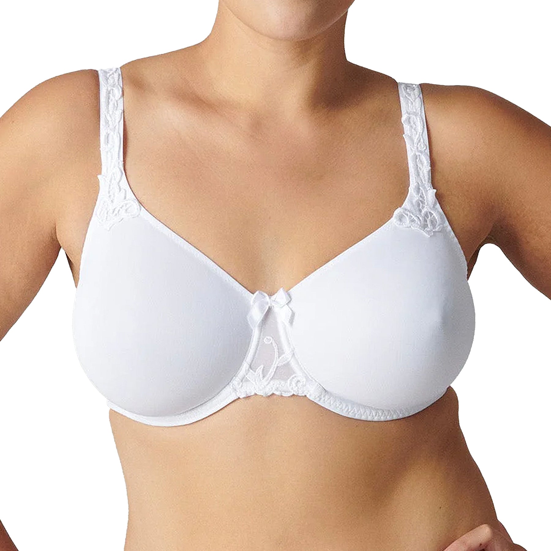 Simone Perele Andora Minimizer Bra 131382 White Front
