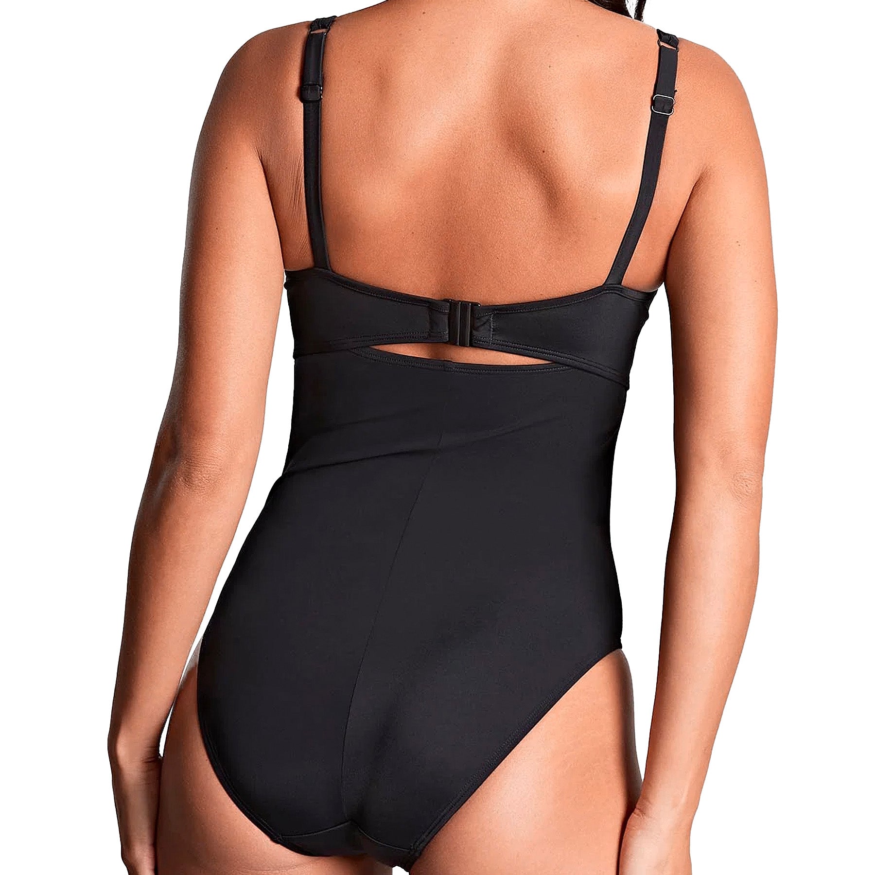 Panache Anya Riva Balcony One-Piece Swimsuit SW1300 Black Back