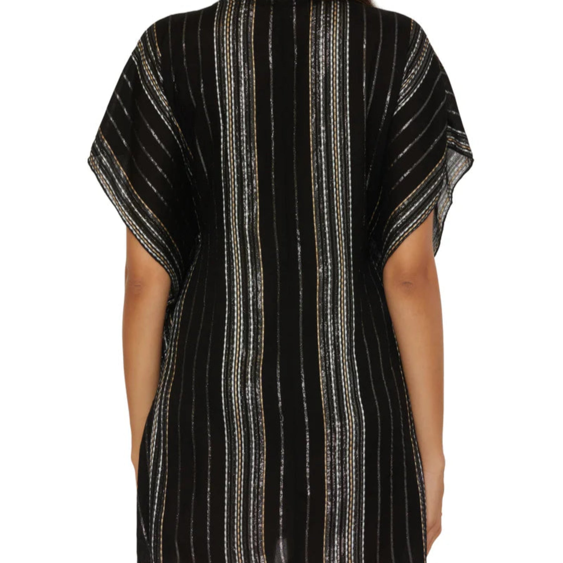 Radiance Woven Tunic 1139571 - Black/Multi