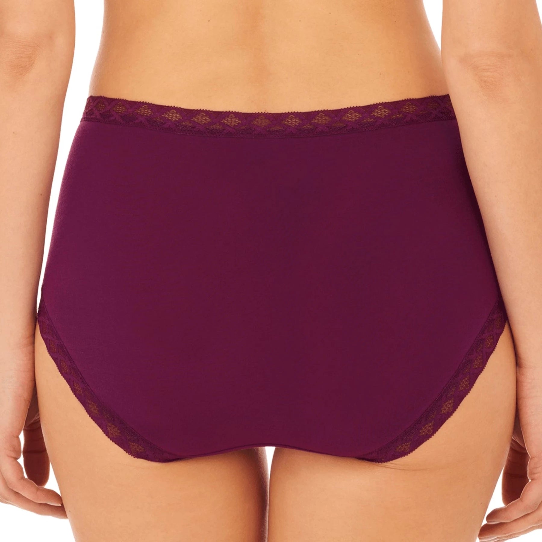 Natori Bliss Cotton Full Brief Panty 755058 - Taro
