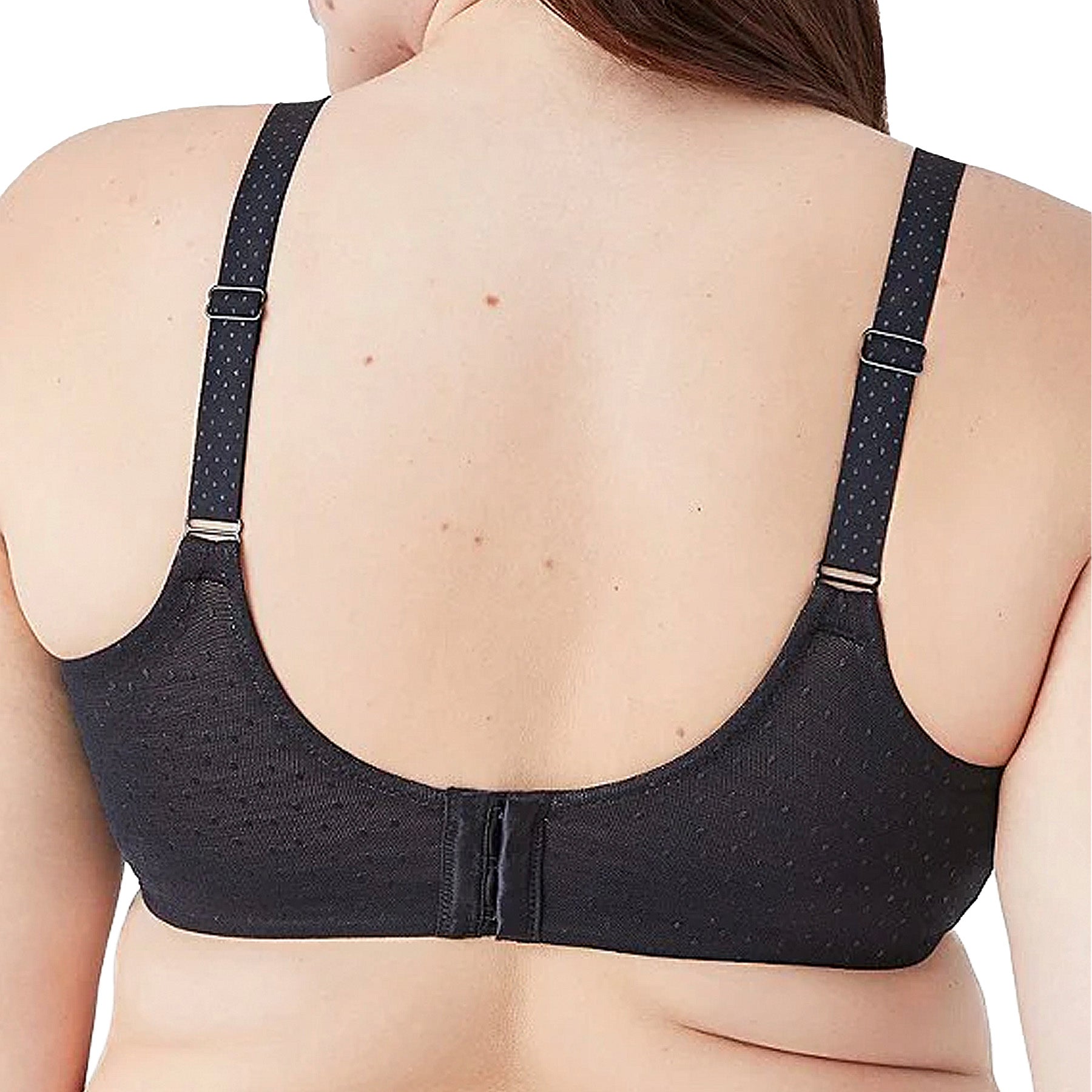 Wacoal Back Appeal Full Cup Underwire Bra 855403 Black Back