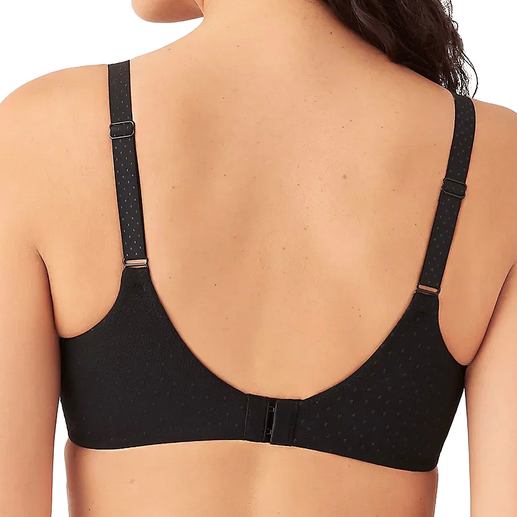 Wacoal Back Appeal Minimizer Bra 857303 Black Back