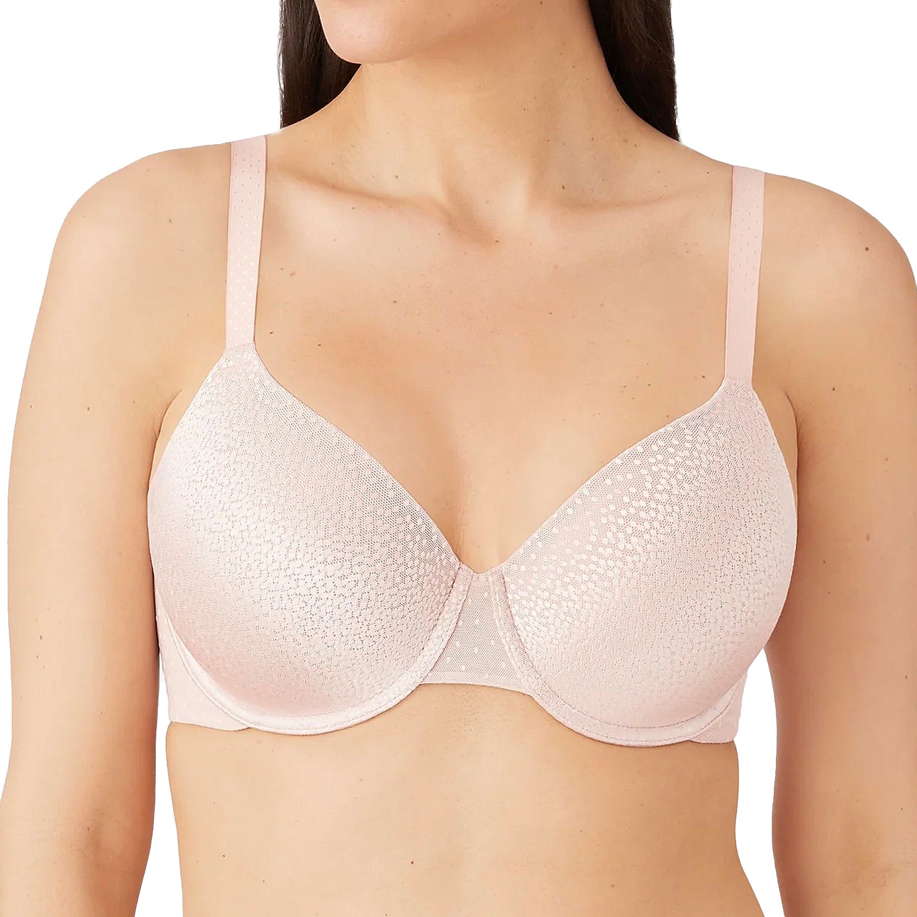 Wacoal Back Appeal T-Shirt Bra 853303 Rose Dust Front