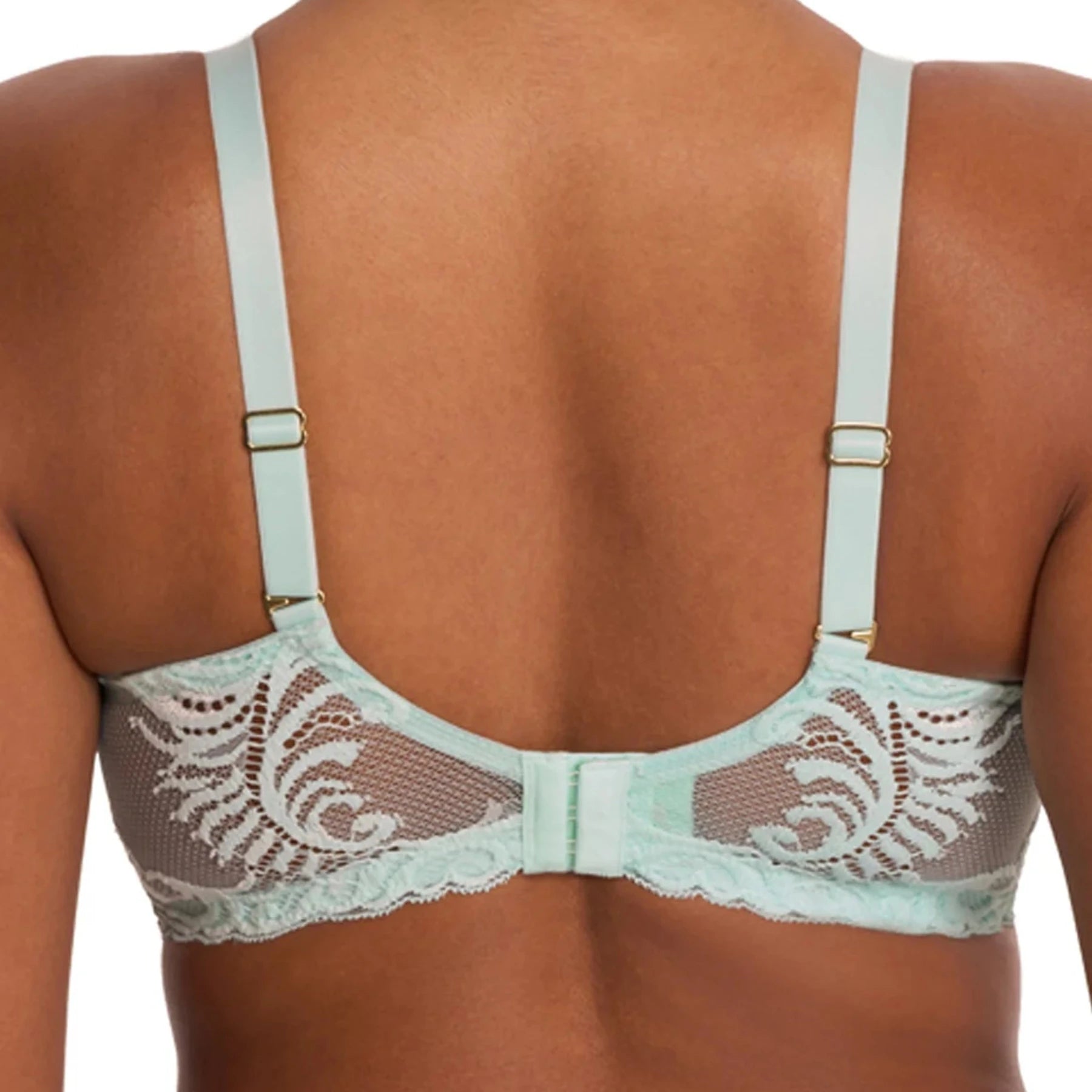 Natori Feathers Full Figure Contour Underwire Bra 741299 - Mint/Glass