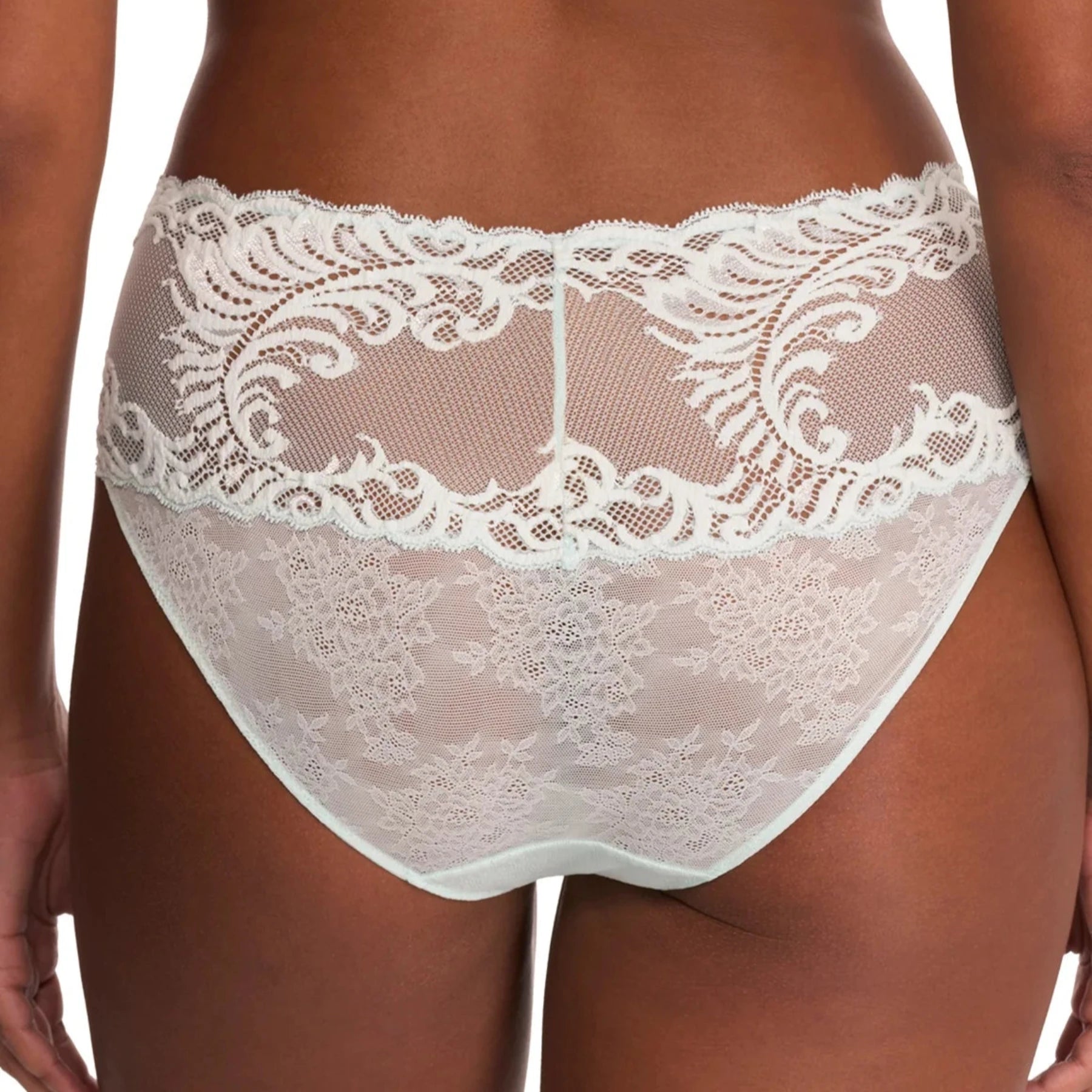 Natori Feathers Girl Brief 756023 - Mint Lace