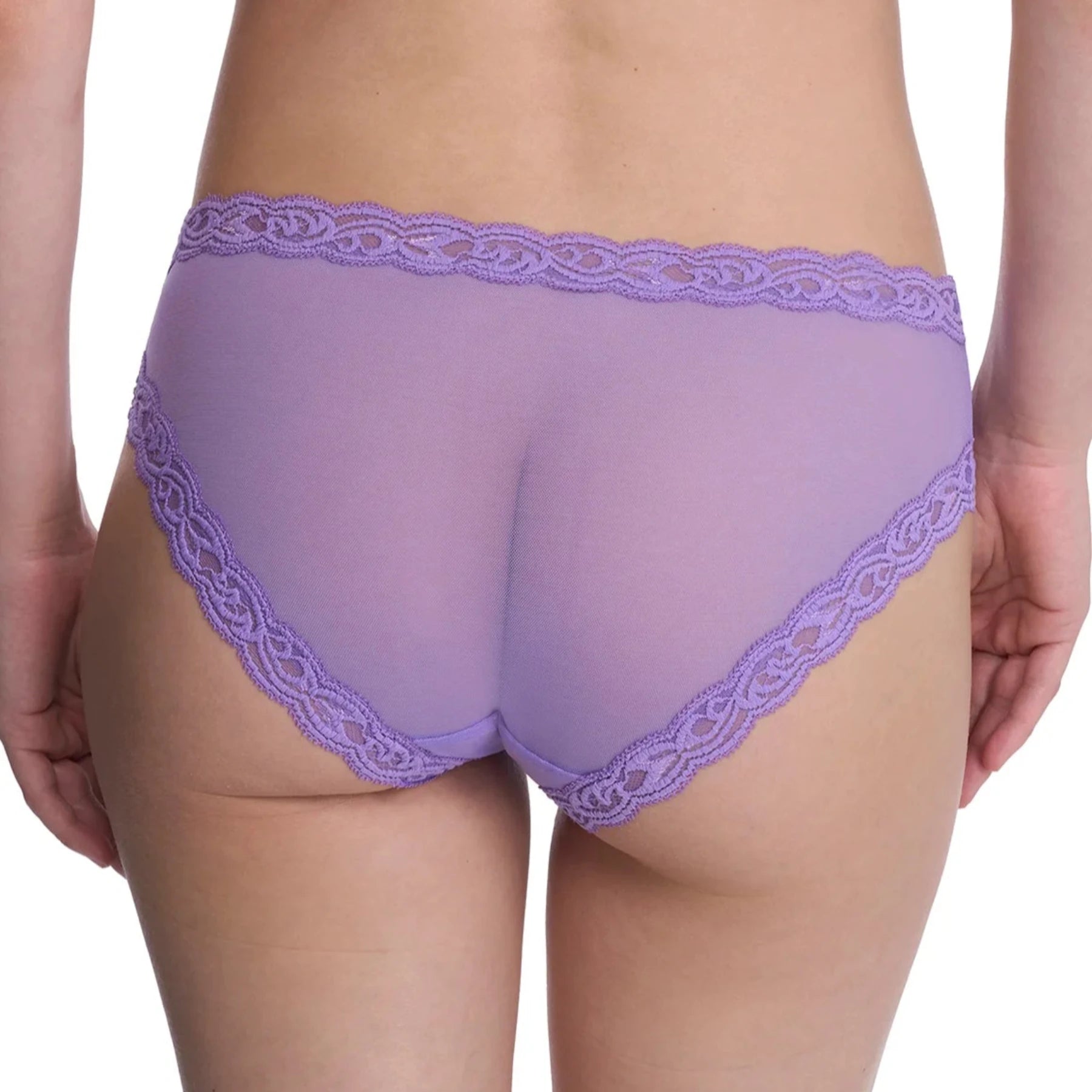 Natori Feathers Hipster Panty 753023 - Violet Blue