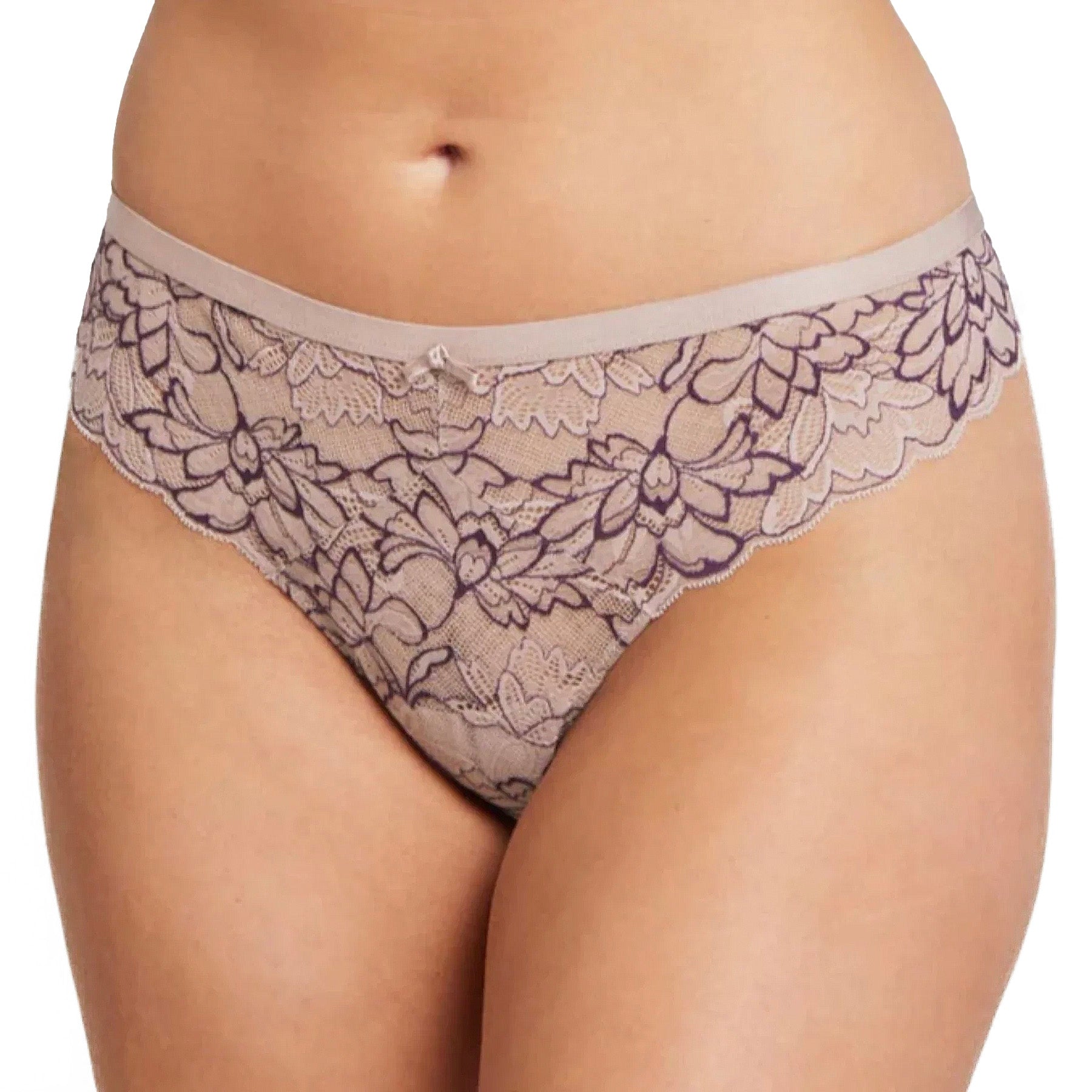Montelle Bridgert Thong 9530 Moonshell Pinot Front