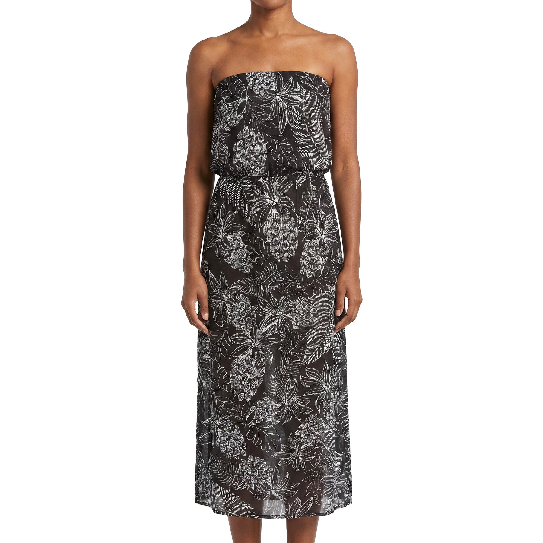 Cover Me Sunny Isles Cover Up 26051236 Black/White Front