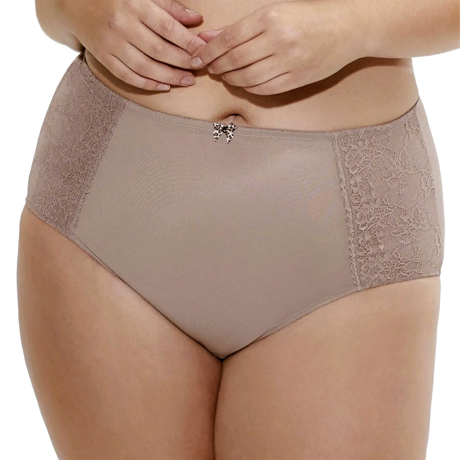 Panache Chi Chi Full Brief 7692 Cappuccino Front