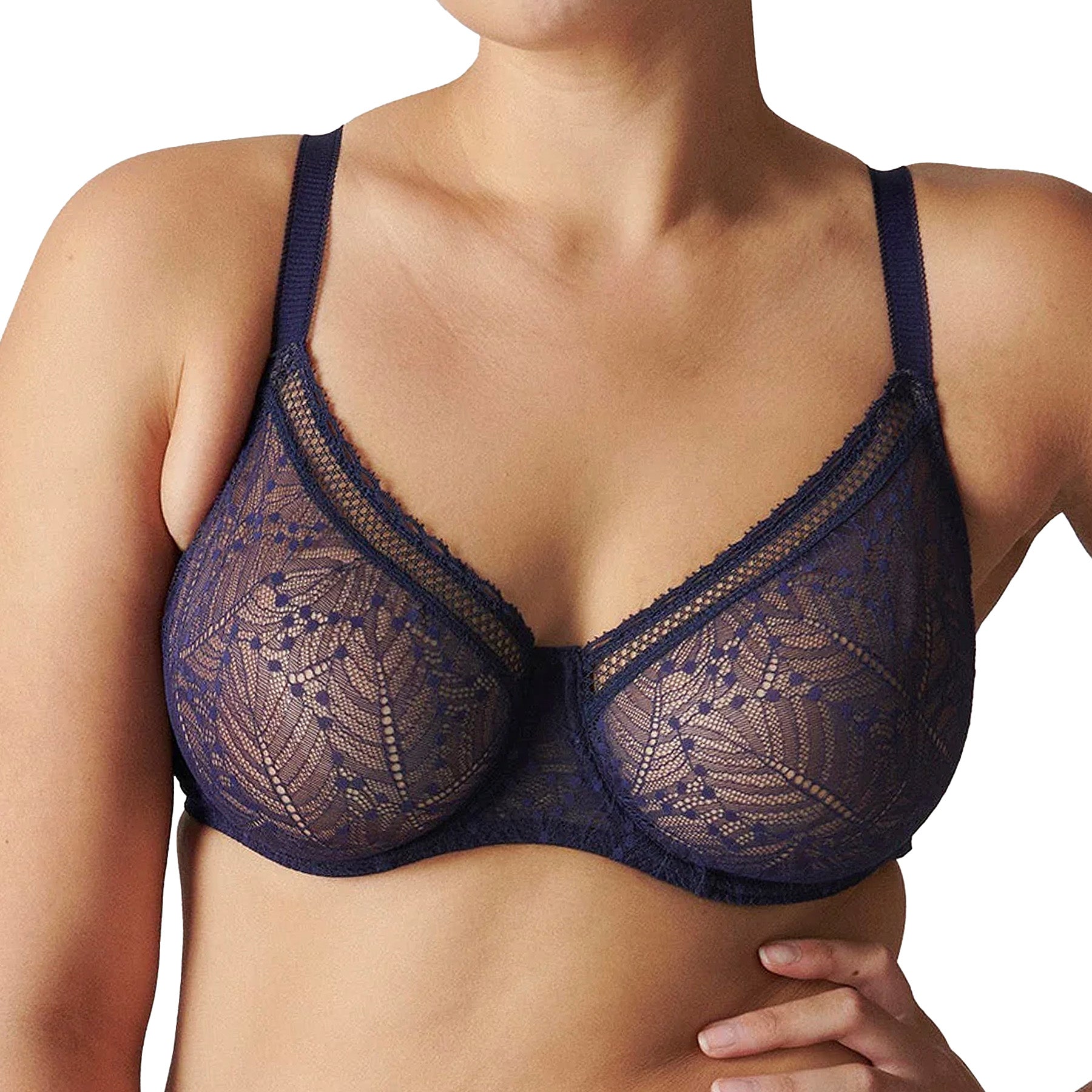 Simone Perele Comete Full Cup Bra 12S324 Midnight Front
