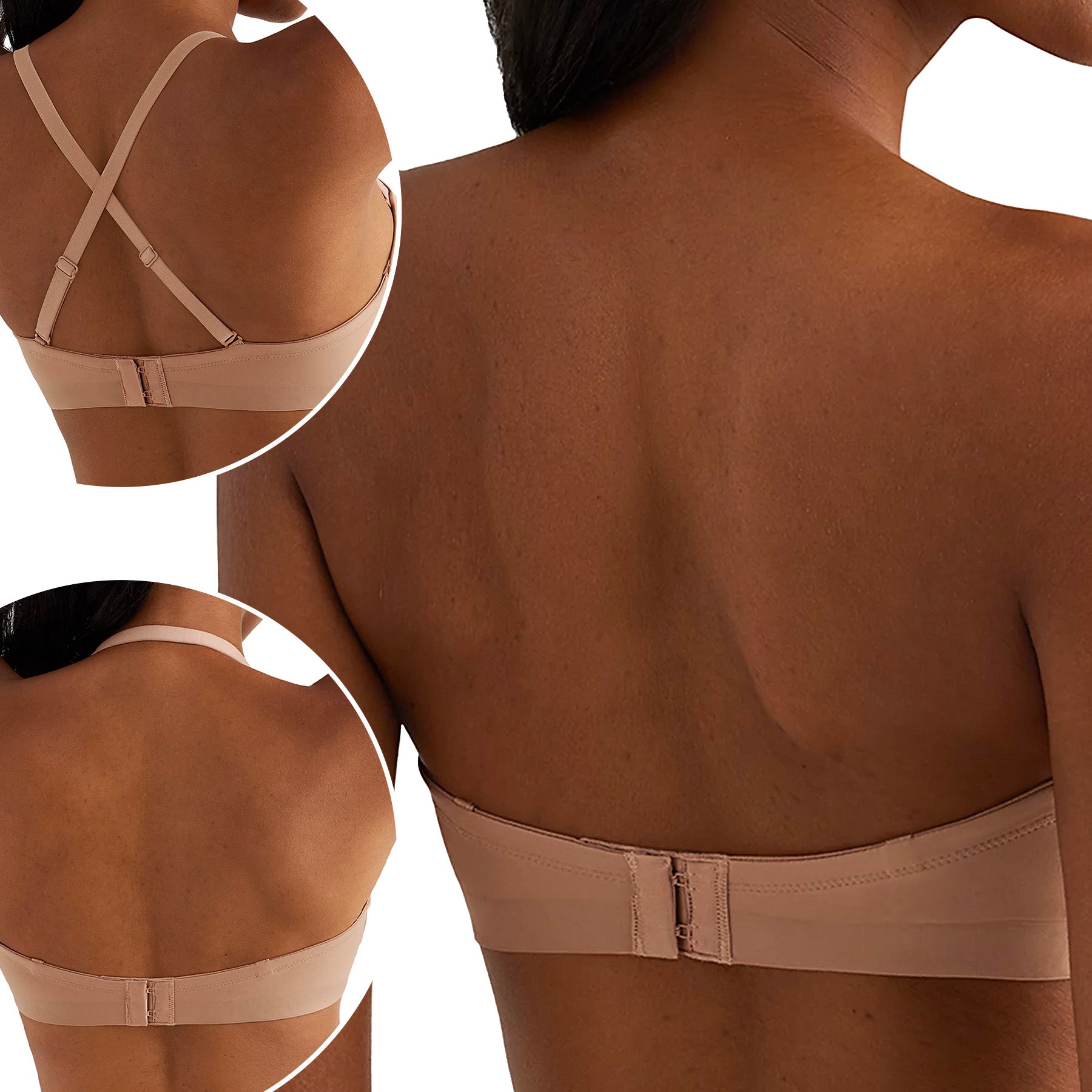 Wacoal Comfort First Strapless Bra 854339 Roebuck Back