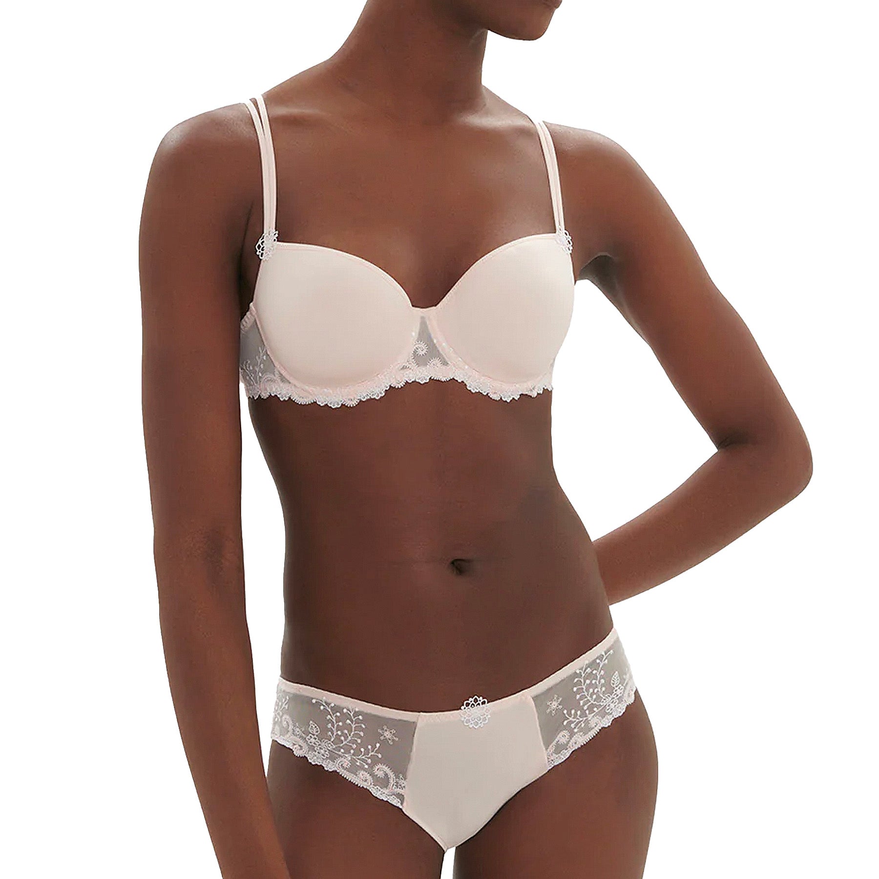 Simone Perele Delice 3D Molded Bra 12X343 Blush Set