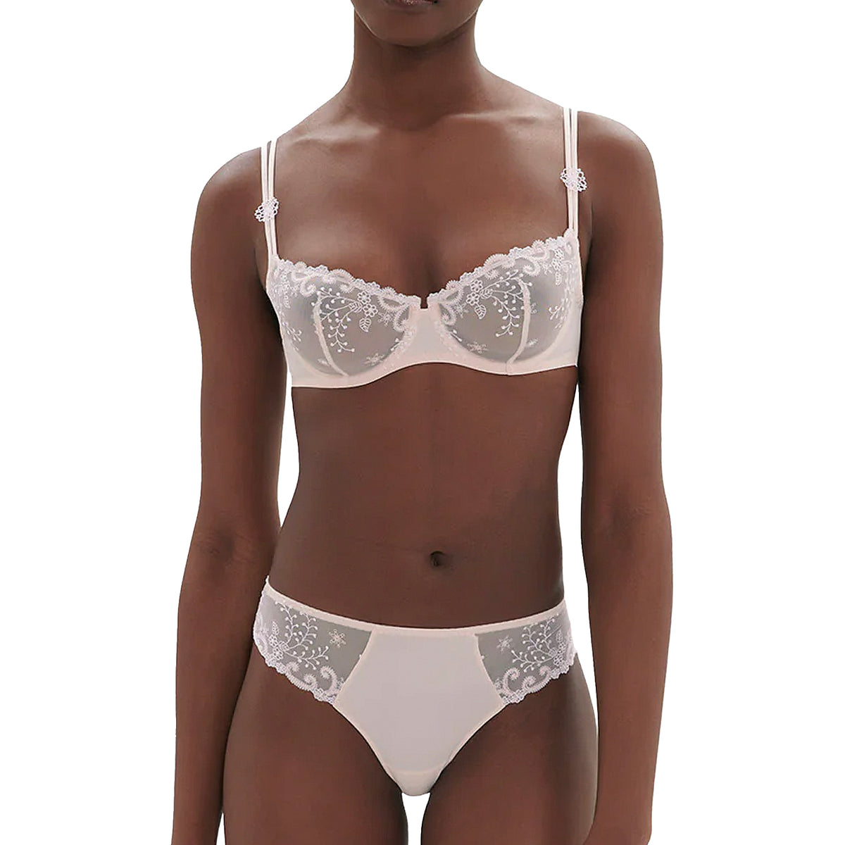 Simone Perele Delice Demi Cup Bra 12X330 Blush Set