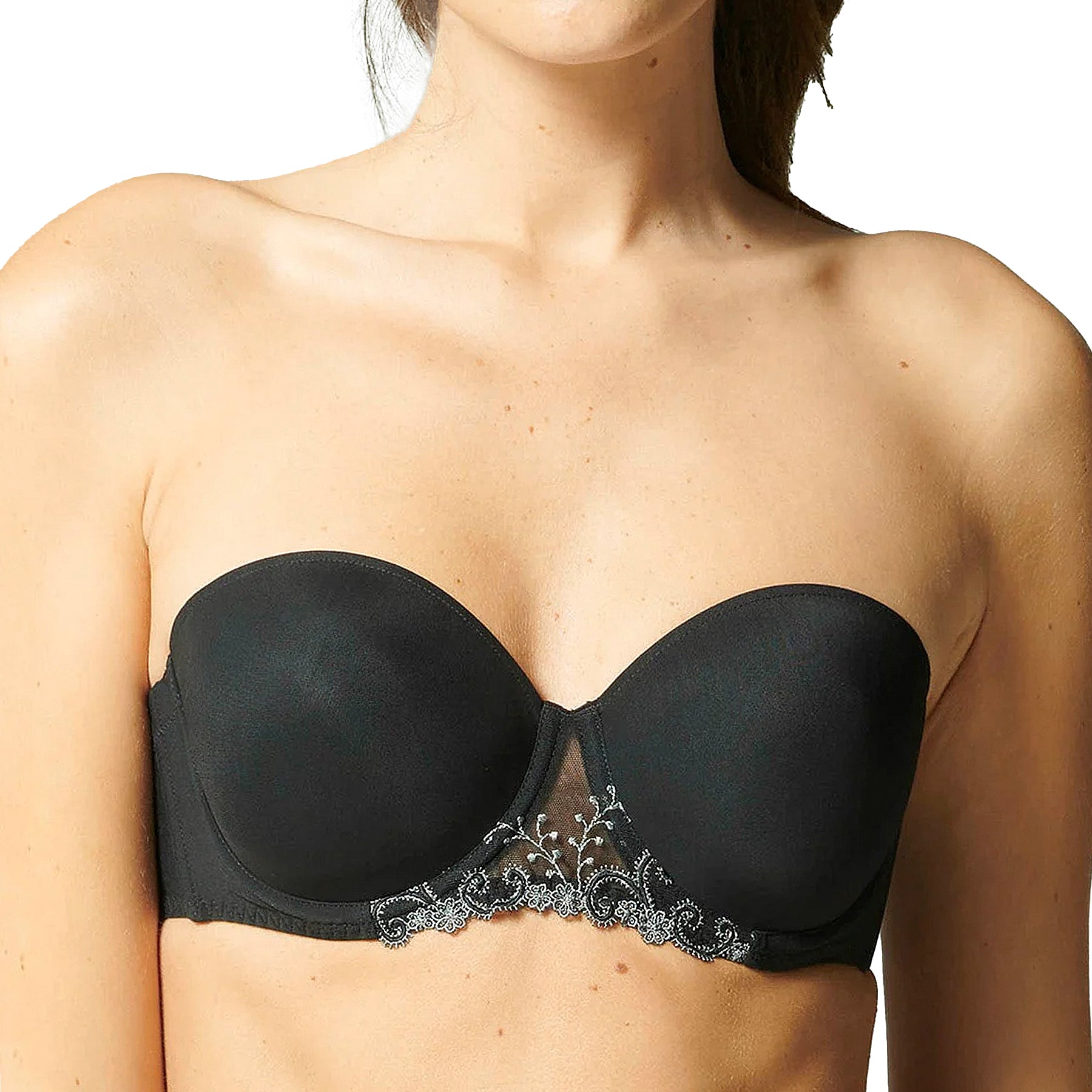 Simone Perele Delice Strapless Bra 12X300 Moonlight Front
