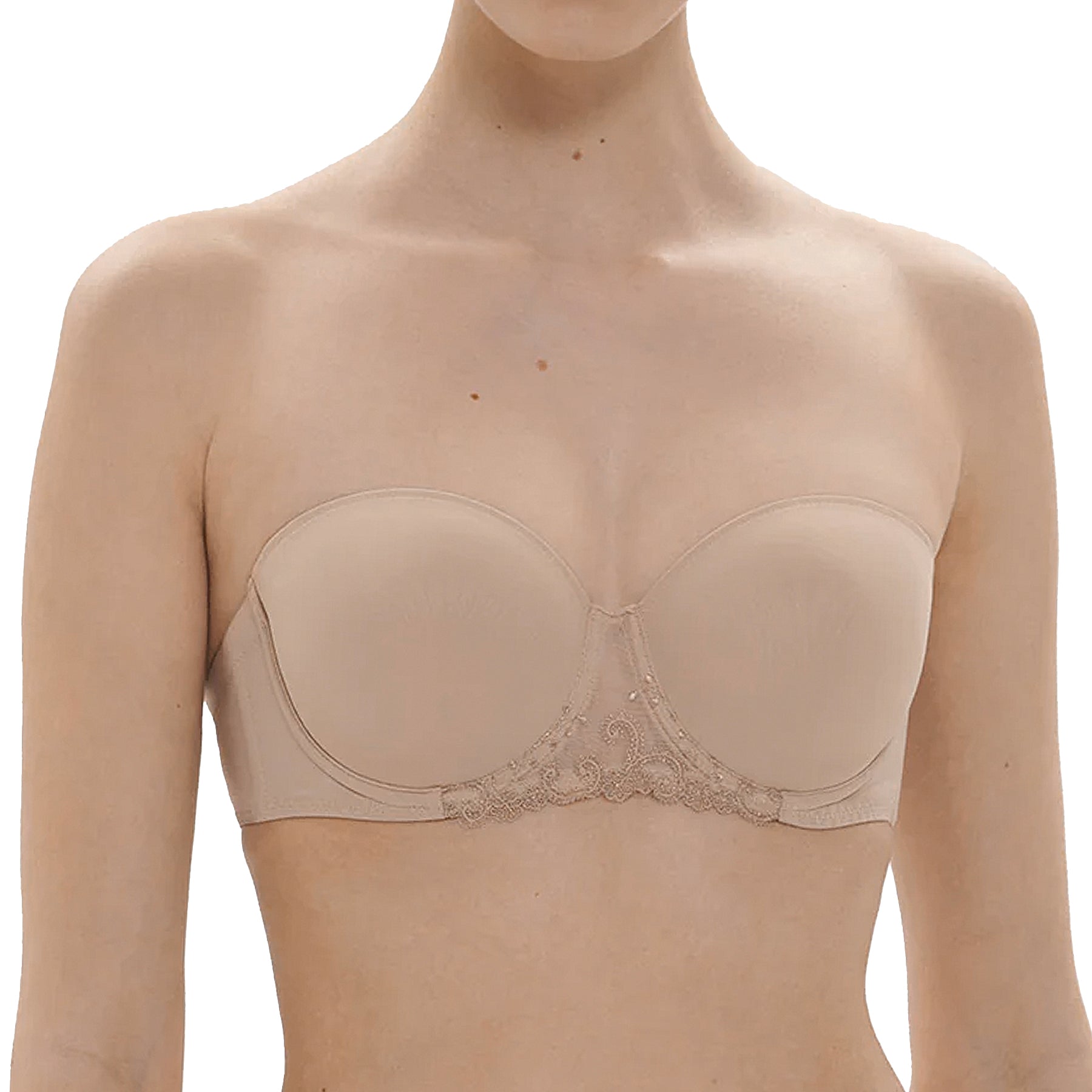 Simone Perele Delice Strapless Bra 12X300 Nude Front