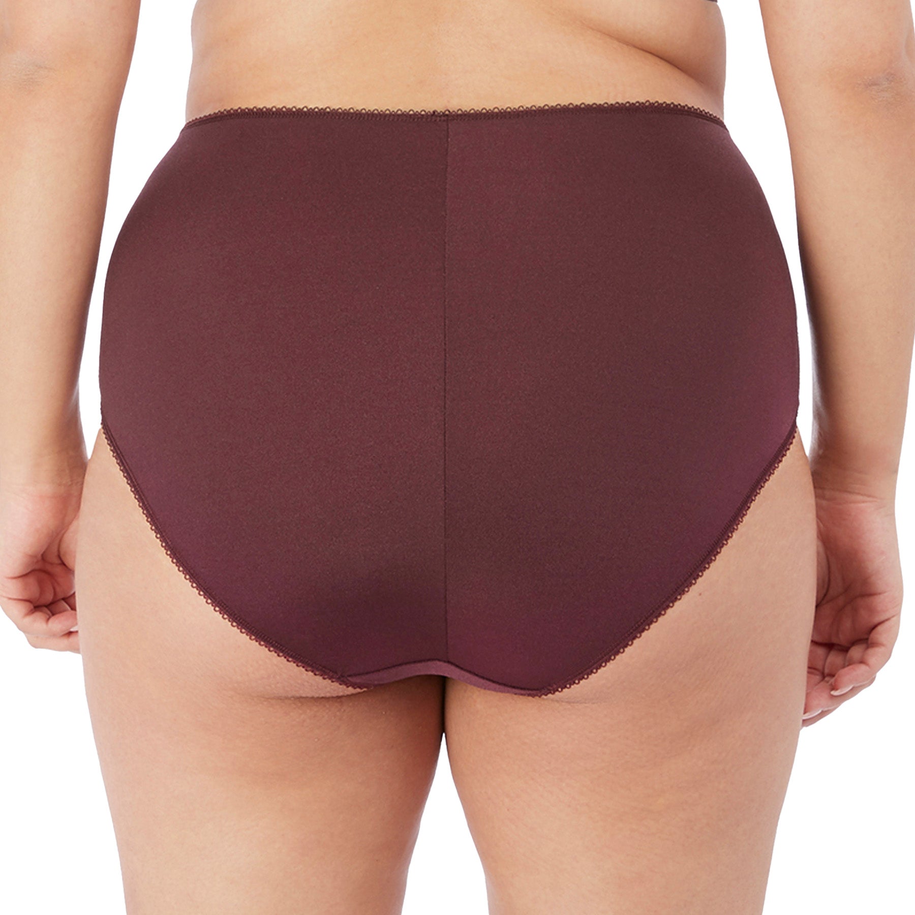 Elomi Cate Full Brief EL4036 Raisin Back