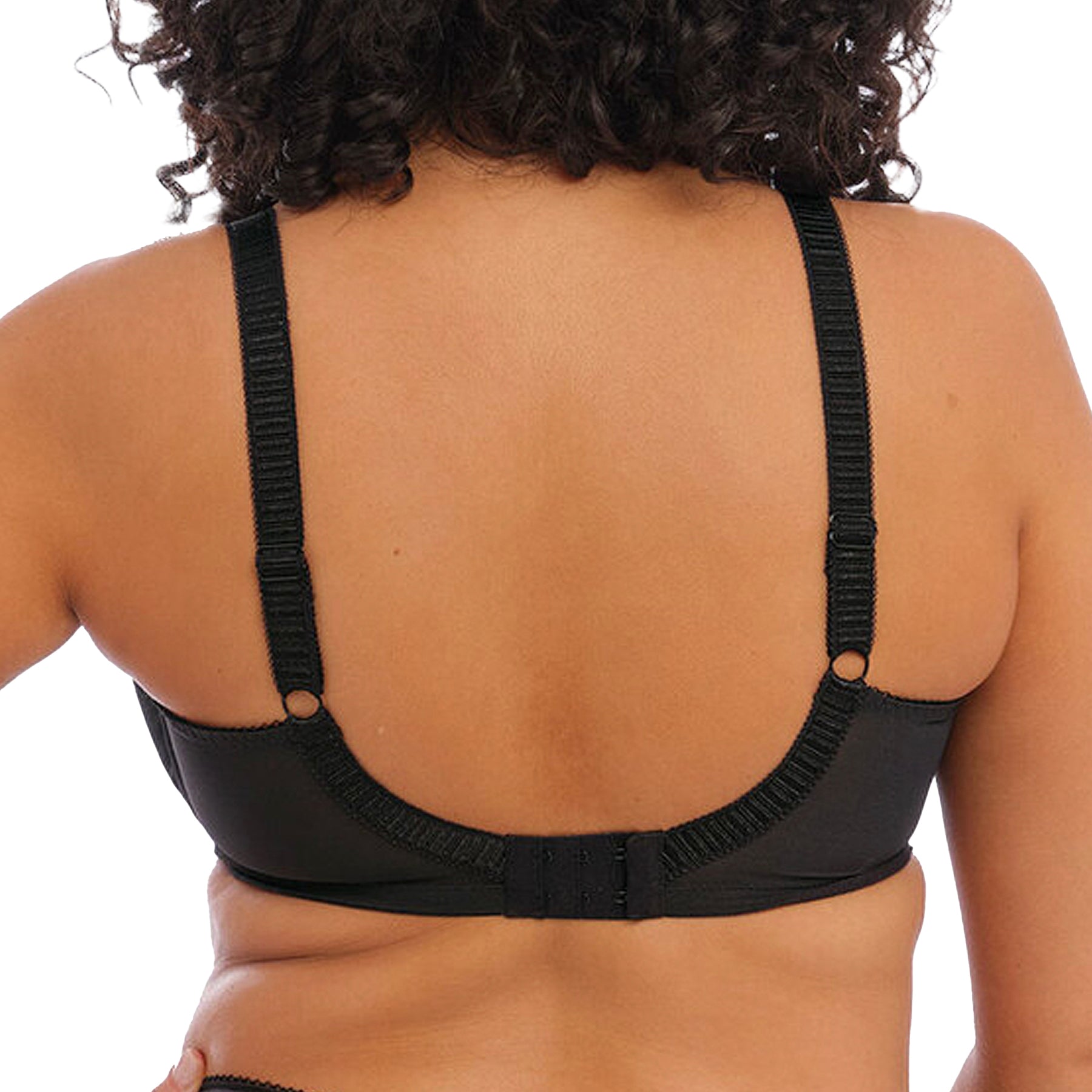 Elomi Cate Underwire Full Cup Banded Bra EL4030 Black Back