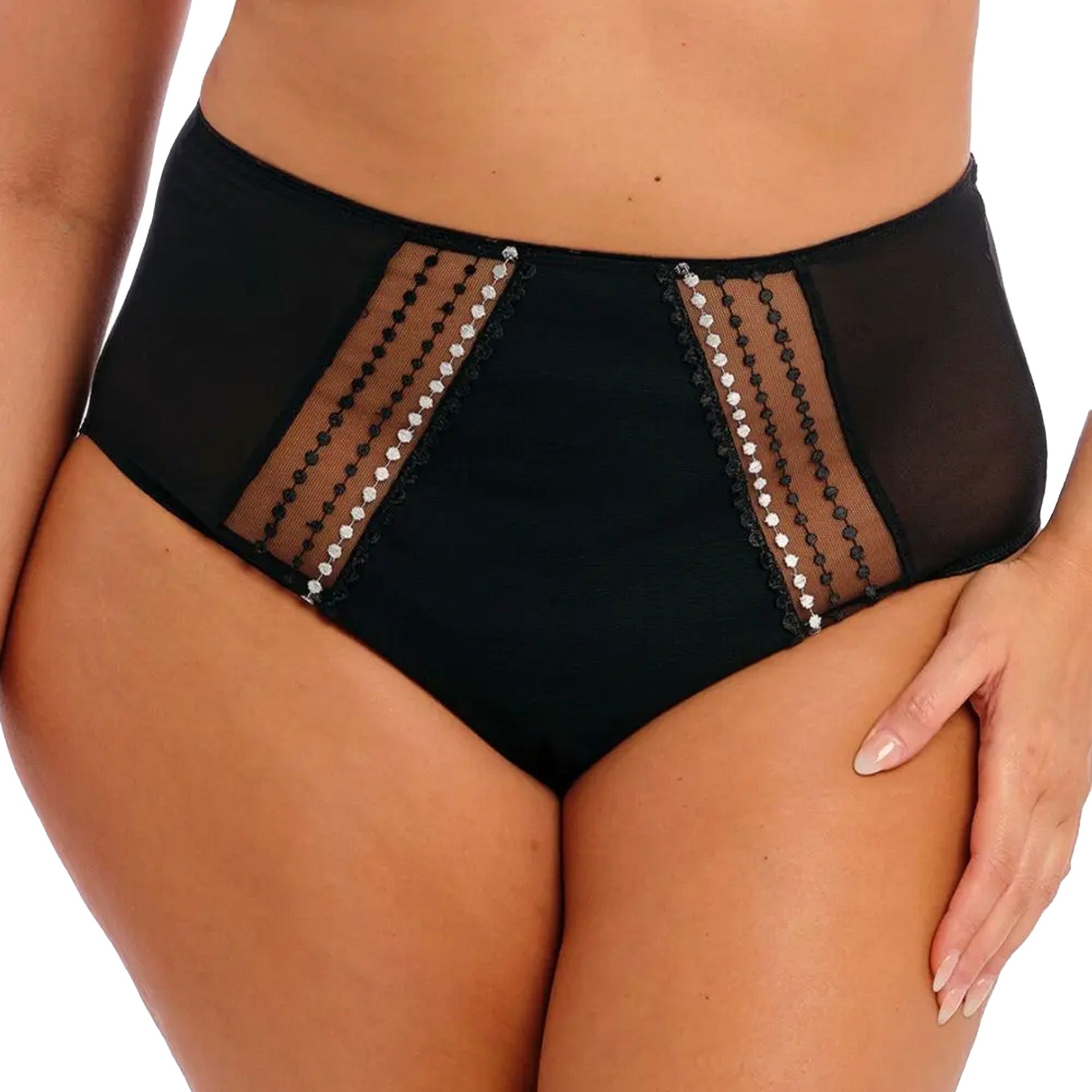 Elomi Matilda Full Brief EL8906 Black Front