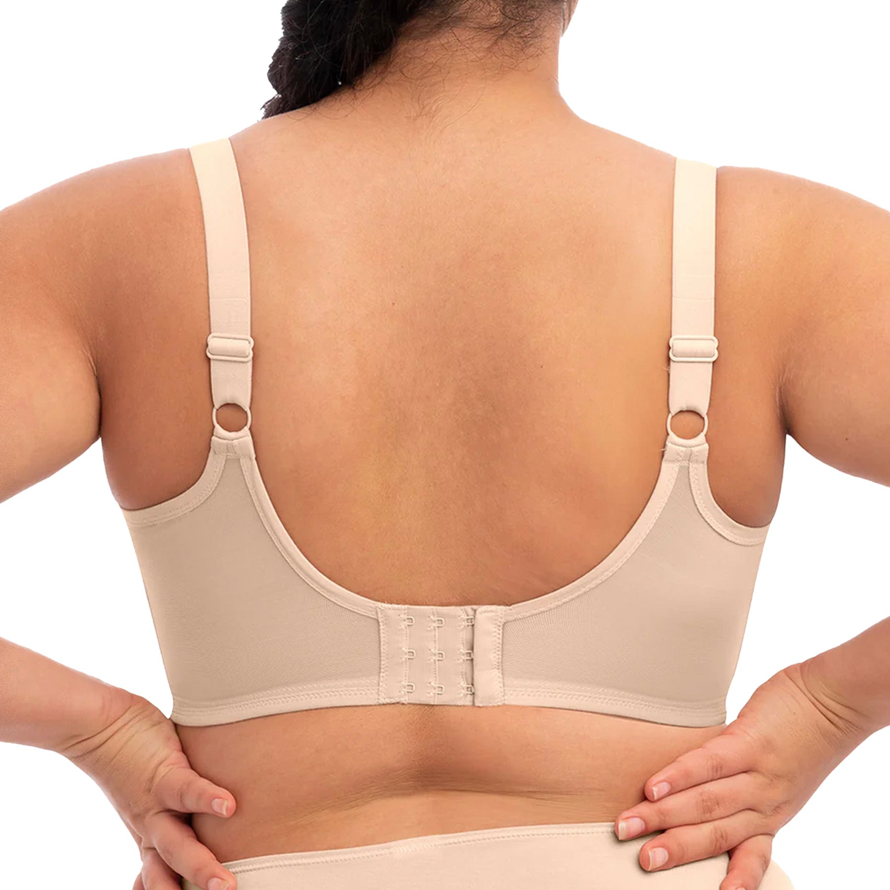 Elomi Smooth UW Moulded Non Padded Bra EL4301 Sahara Back