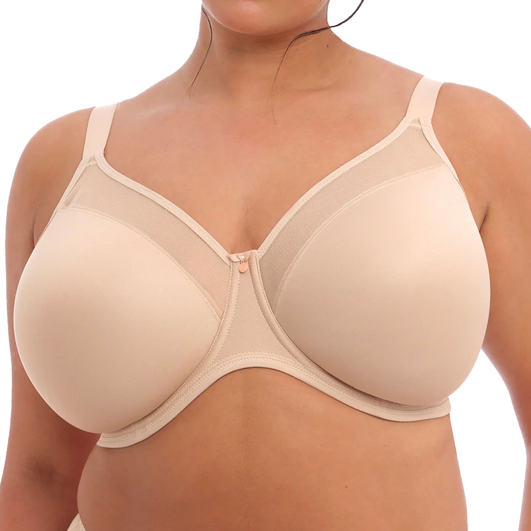 Elomi Smooth UW Moulded Non Padded Bra EL4301 Sahara Front