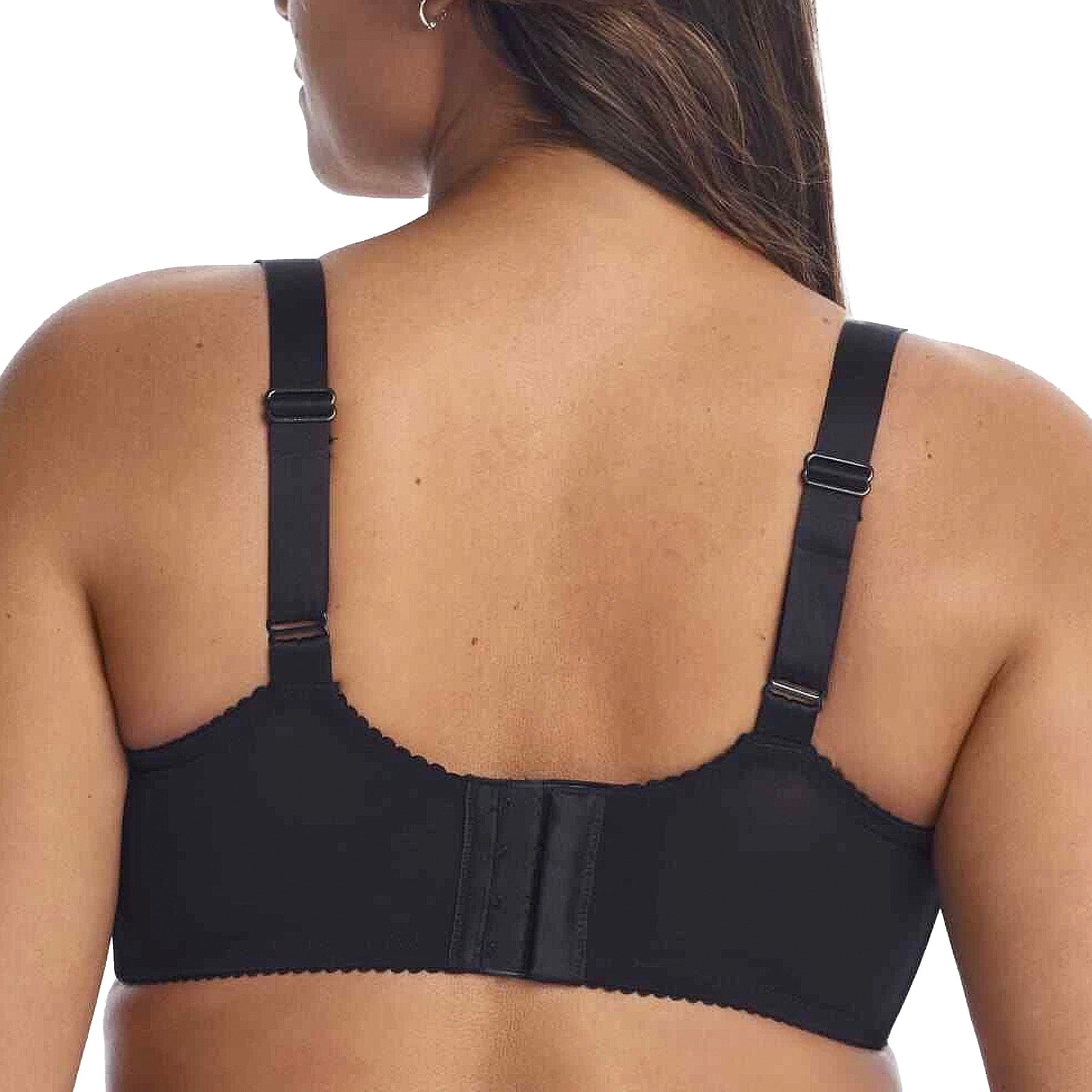 Elila Balcony Underwire Bra 2517 Black Back