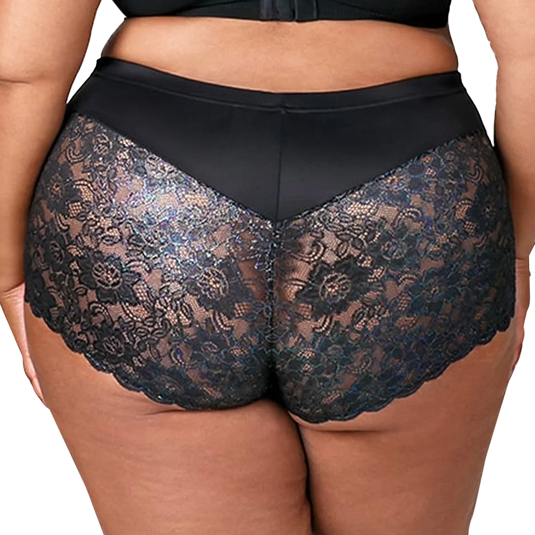 Elila Cheeky Stretch Lace Panty 3311 Mermaid Back