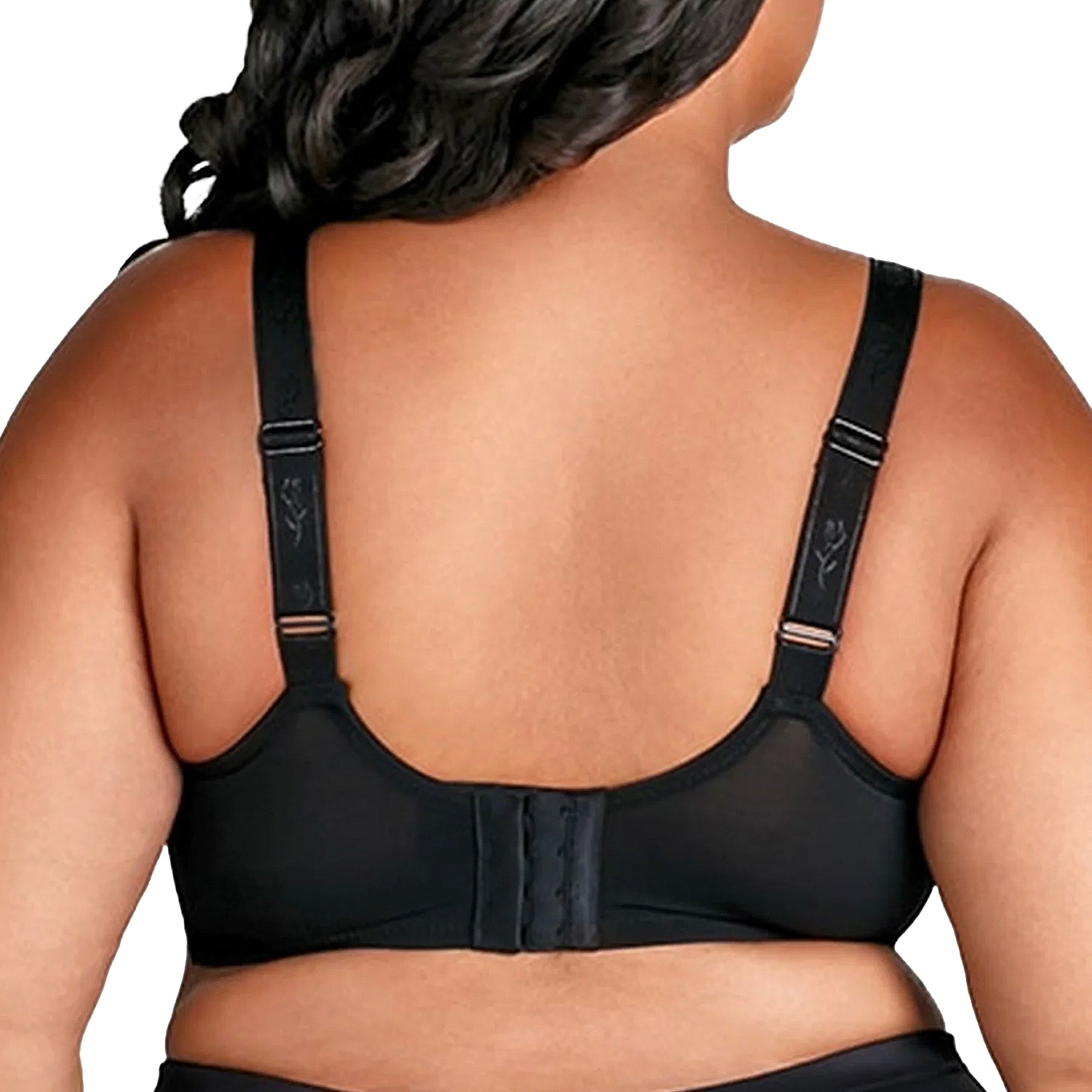 Elila Full Coverage Stretch Lace Underwire Bra 2311 Mermaid Back