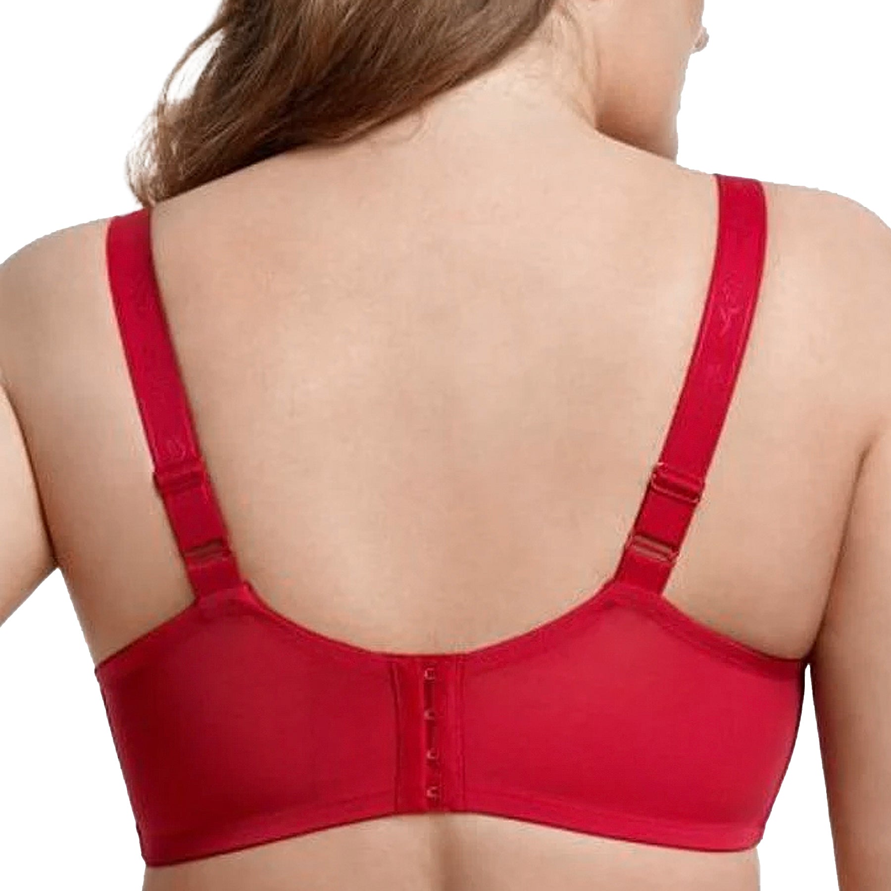 Elila Full Coverage Stretch Lace Underwire Bra 2311 Red Back