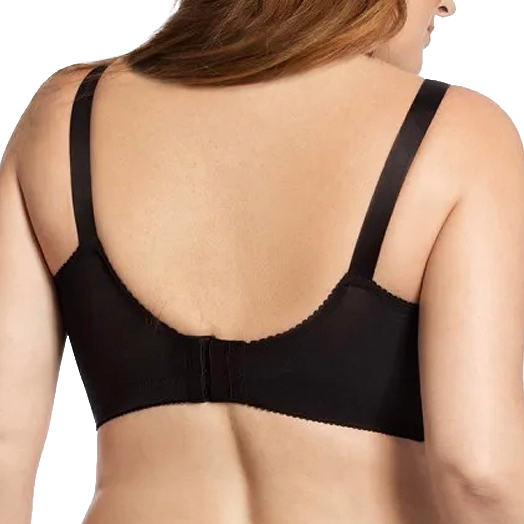 Elila Lace Soft Cup Bra 1303 Black Back