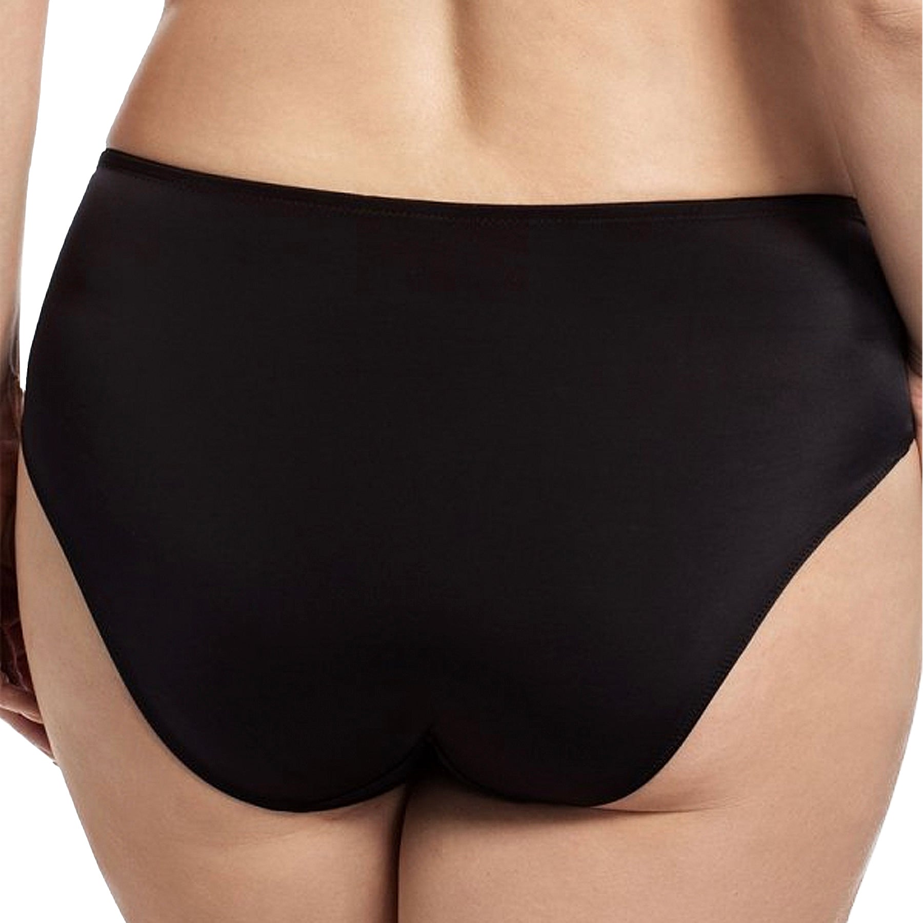Elila Lace & Microfiber Panty 3503 Black Back