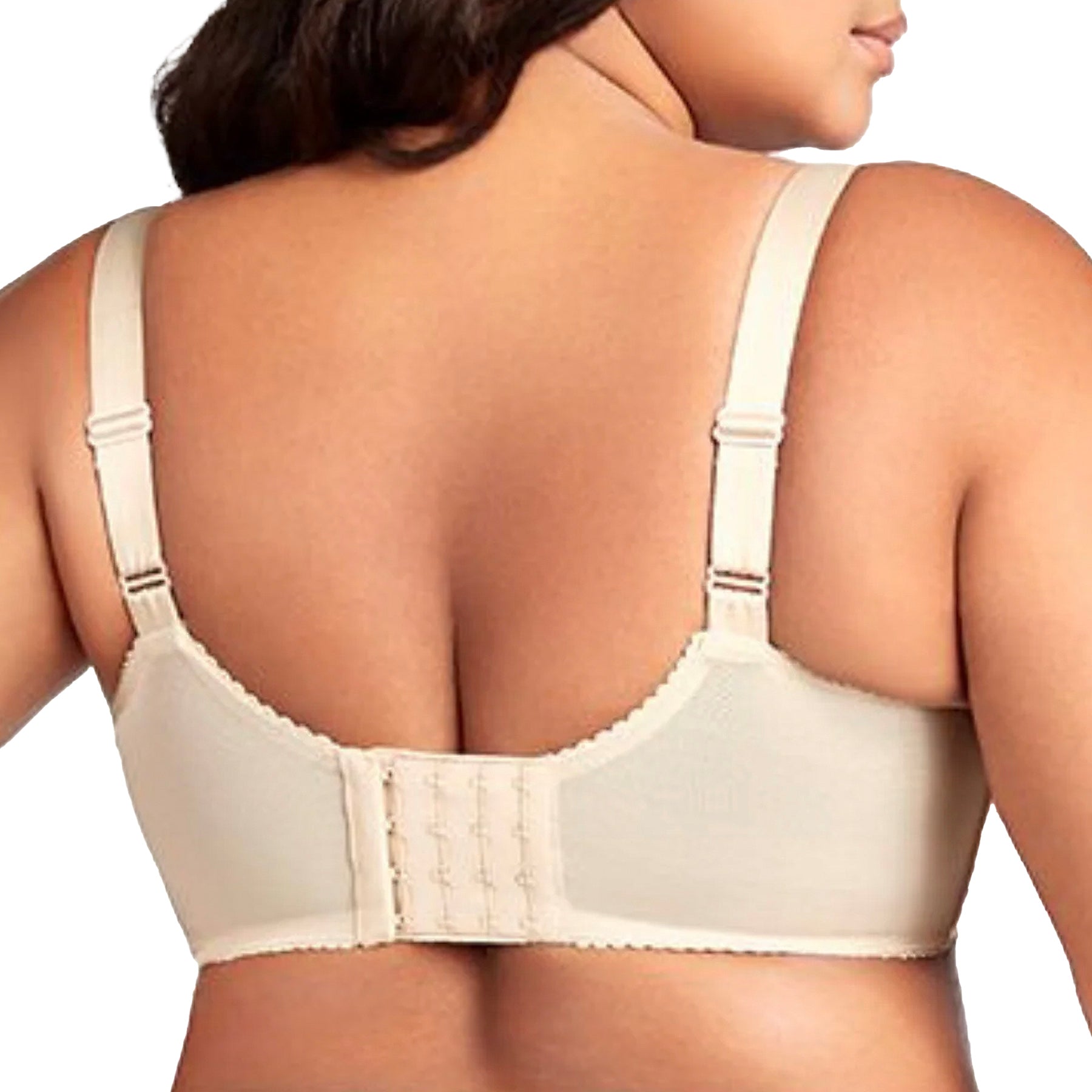 Elila Swiss Embroidery Soft Cup Bra 1801 Nude Back